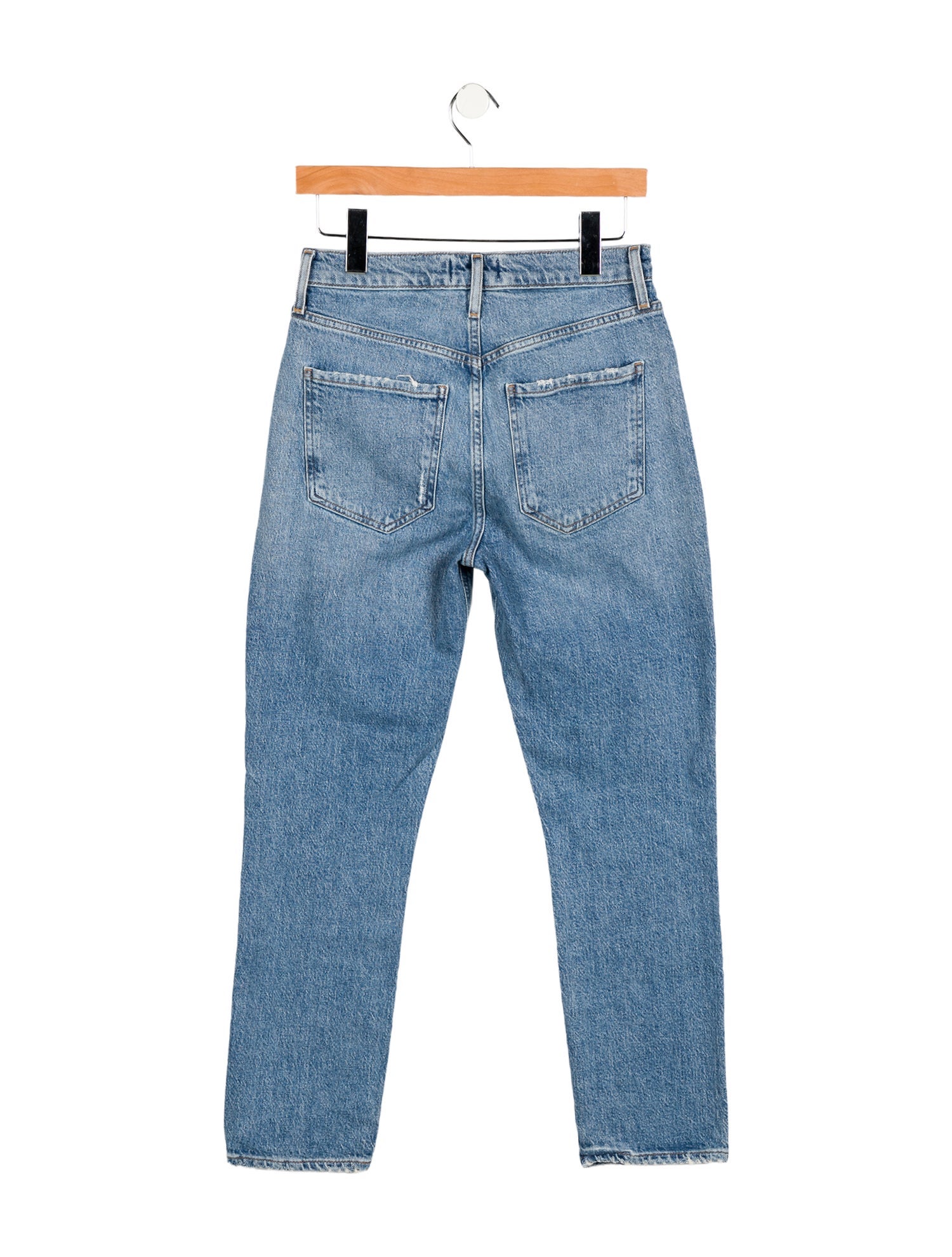 AGOLDE High-Rise Straight Leg Jeans