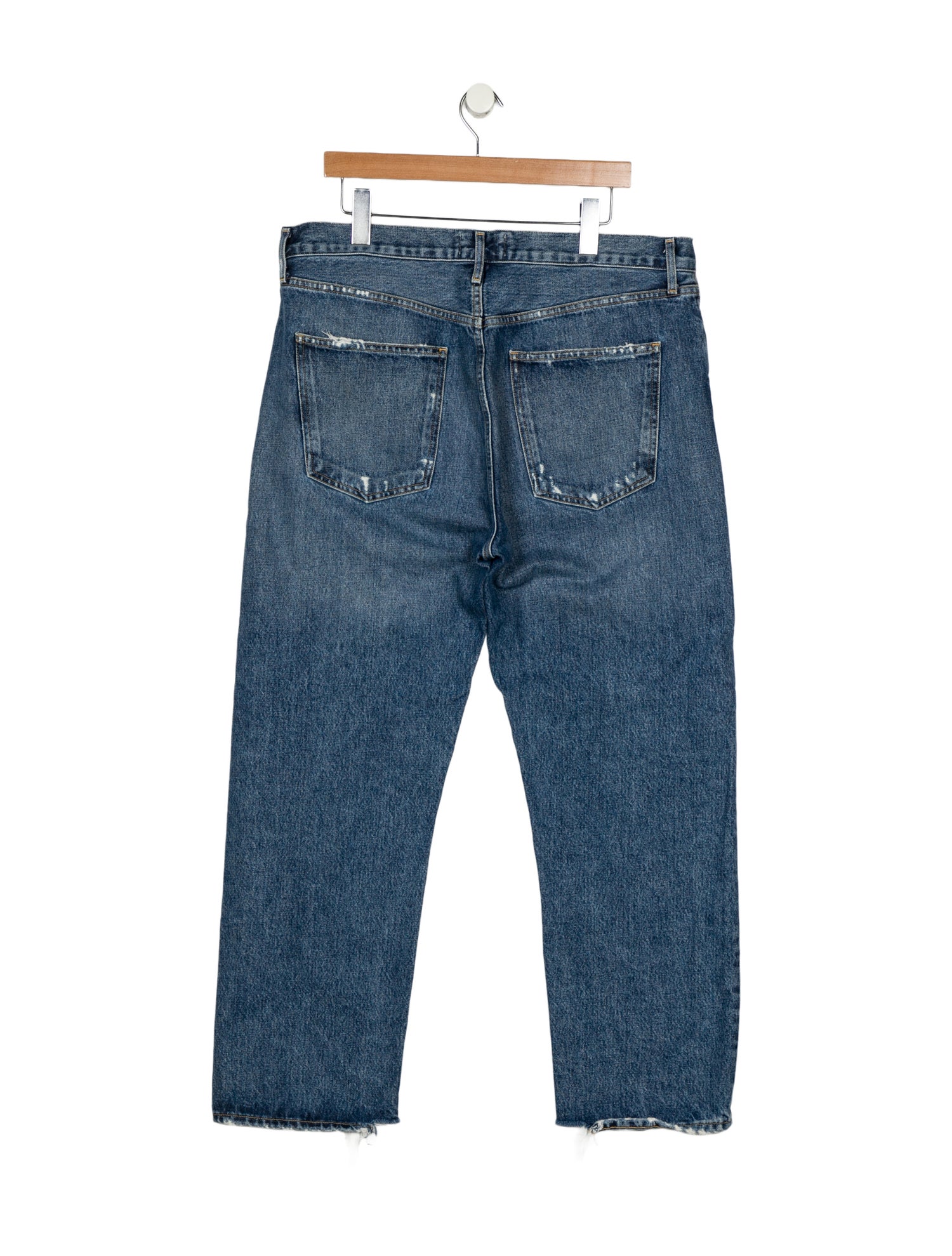 AGOLDE High-Rise Straight Leg Jeans