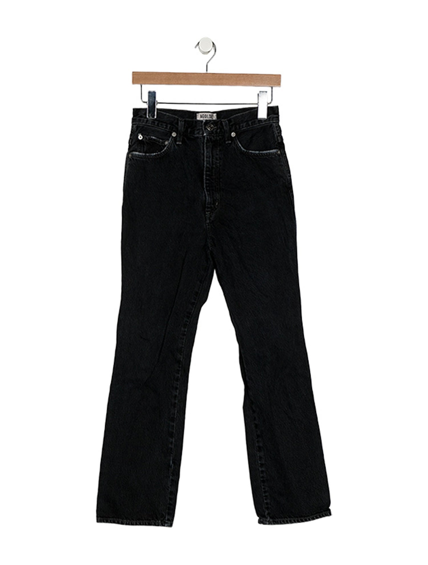AGOLDE Low-Rise Straight Leg Jeans
