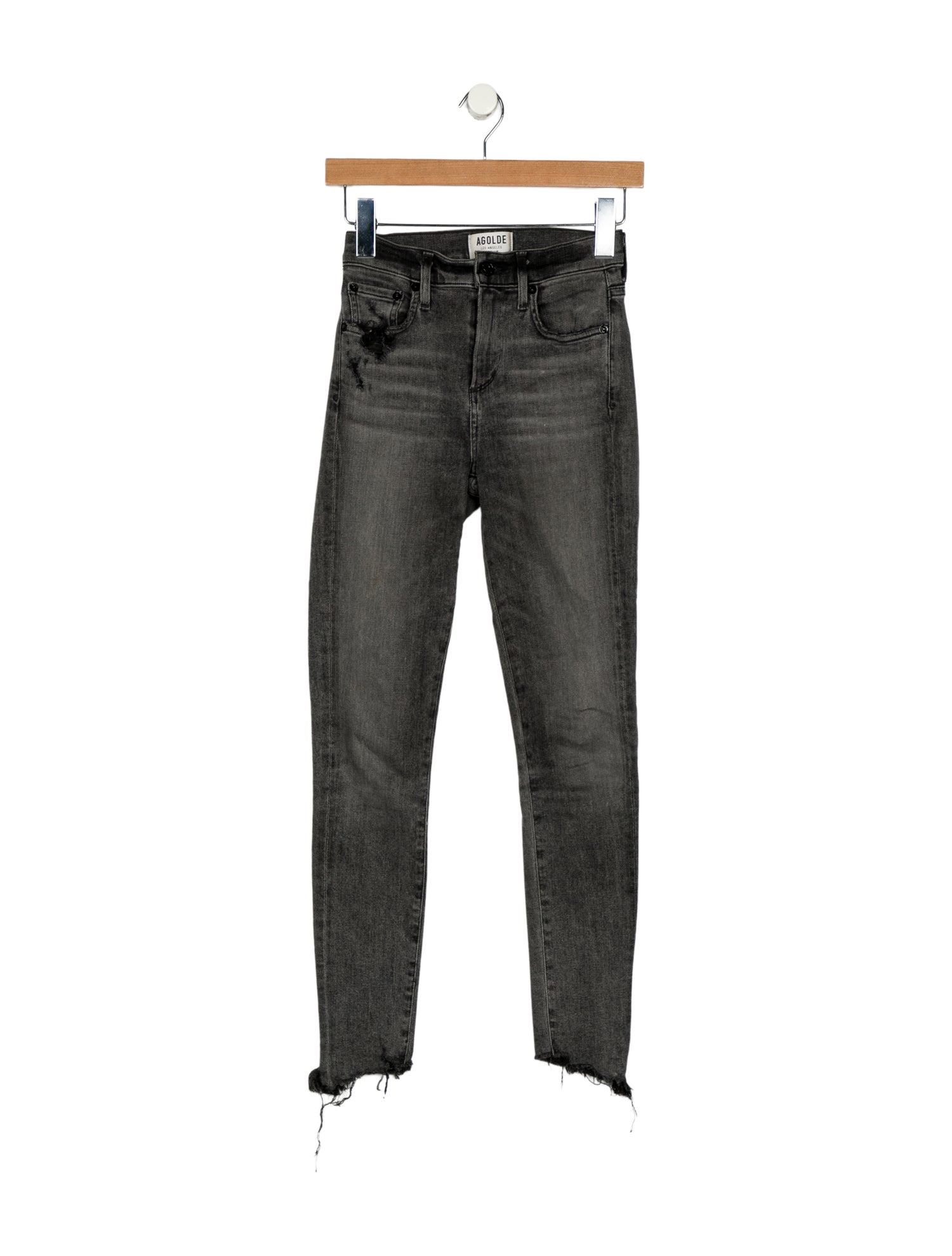 AGOLDE Mid-Rise Skinny Leg Jeans