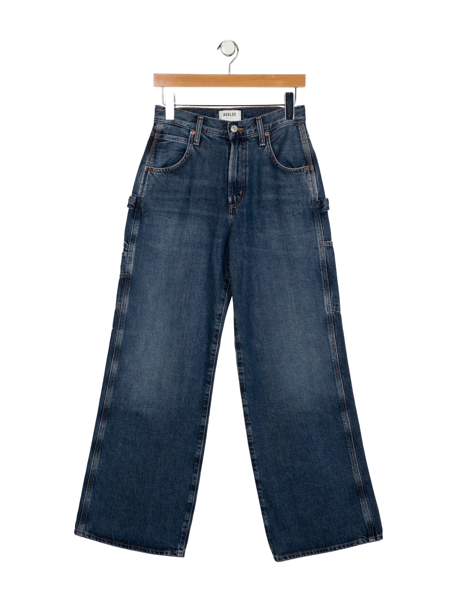 AGOLDE High-Rise Wide Leg Jeans