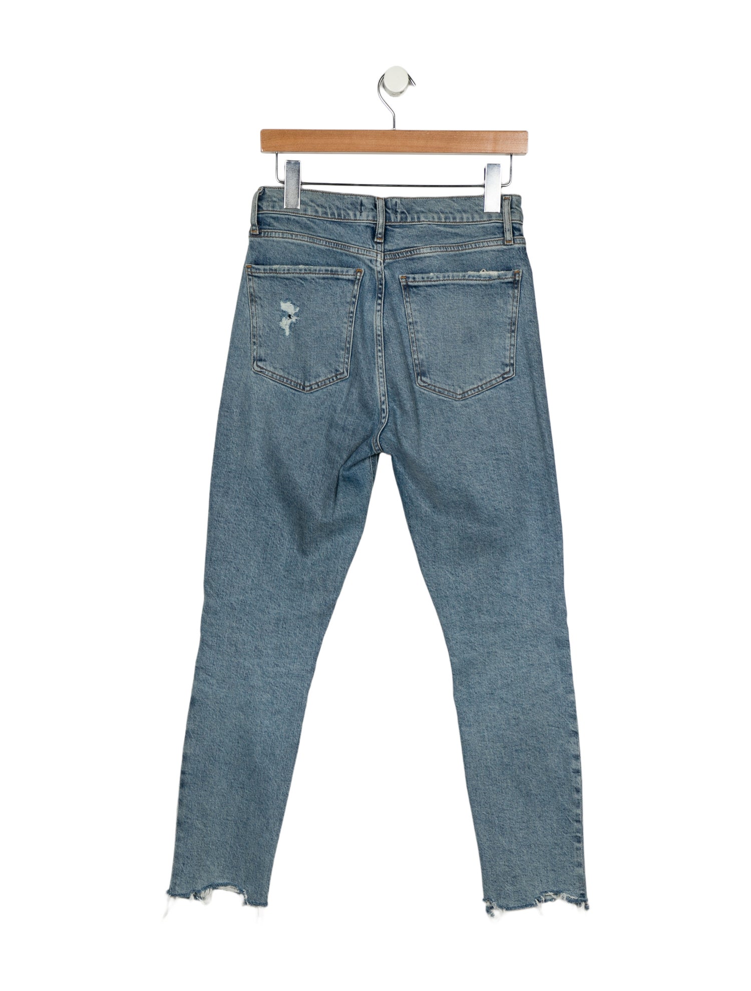 AGOLDE Mid-Rise Skinny Leg Jeans