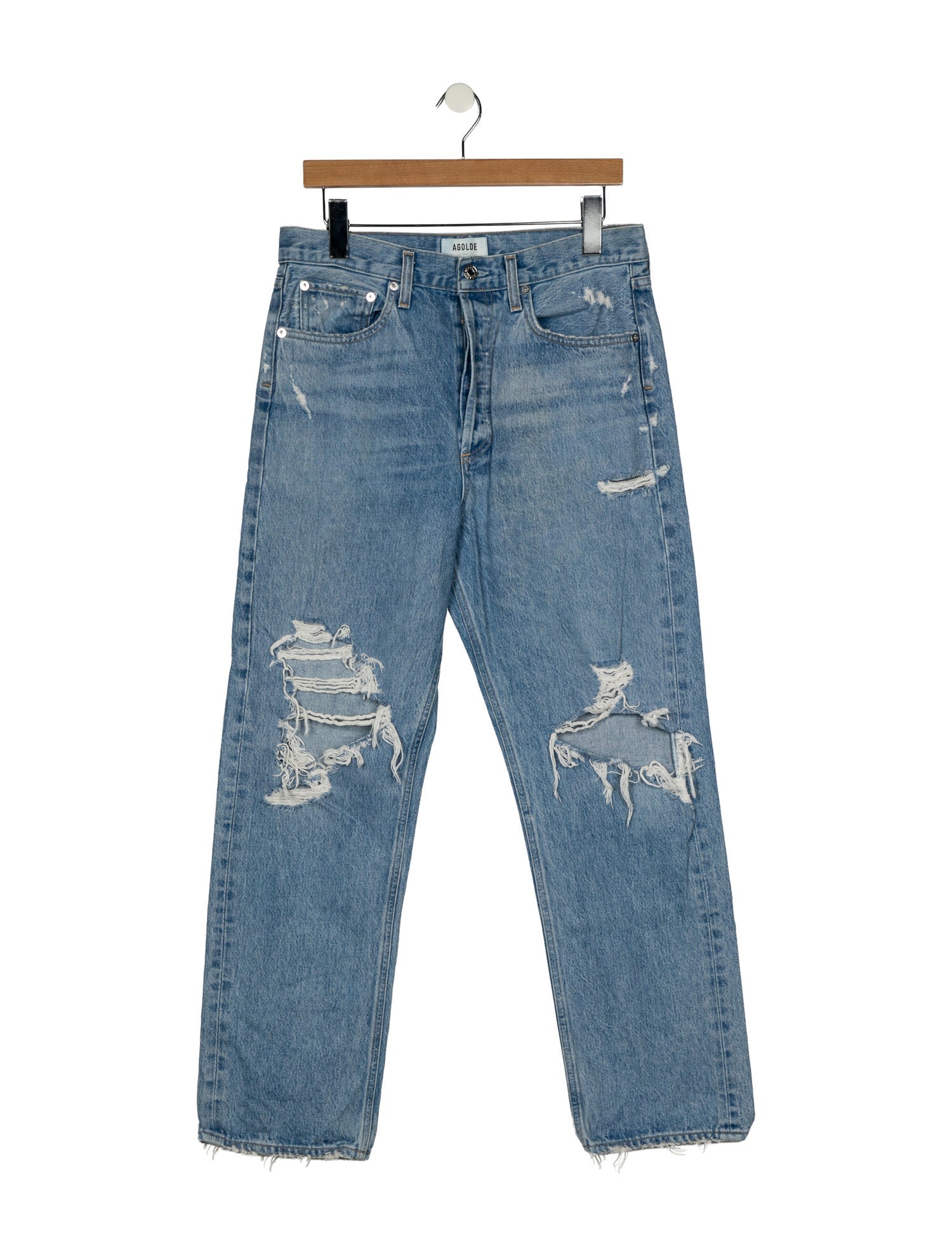 AGOLDE High-Rise Wide Leg Jeans