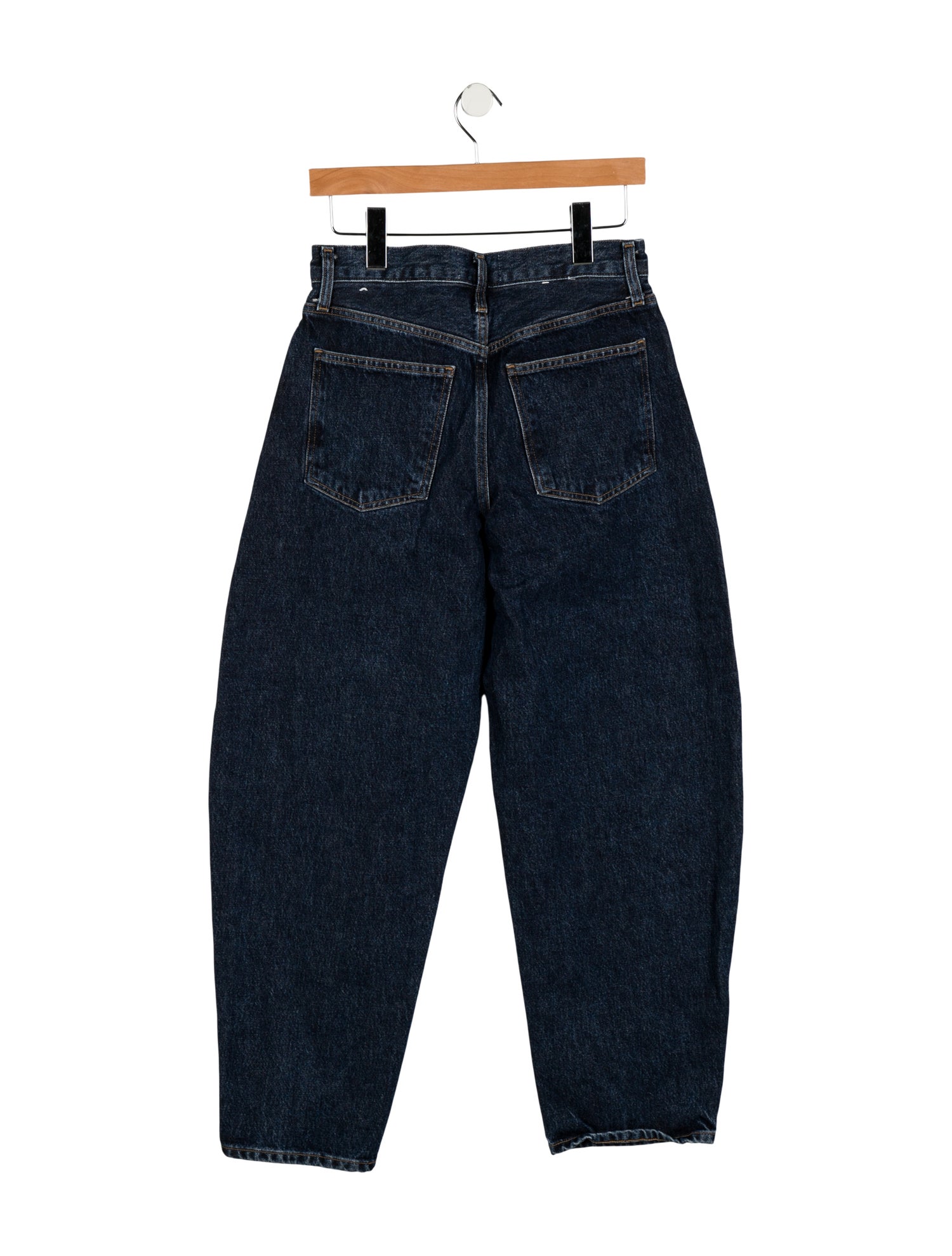 AGOLDE Low-Rise Straight Leg Jeans