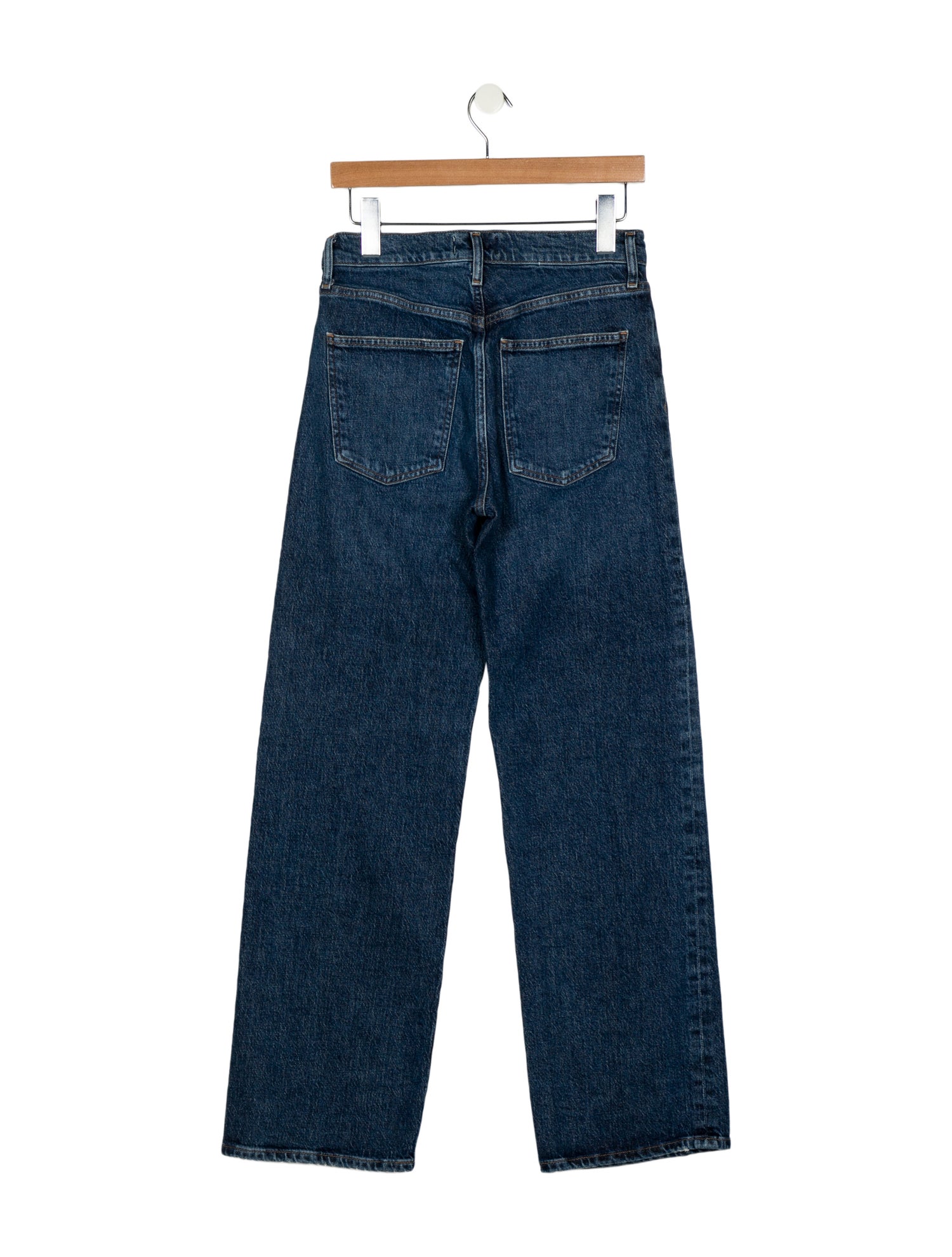AGOLDE Mid-Rise Wide Leg Jeans