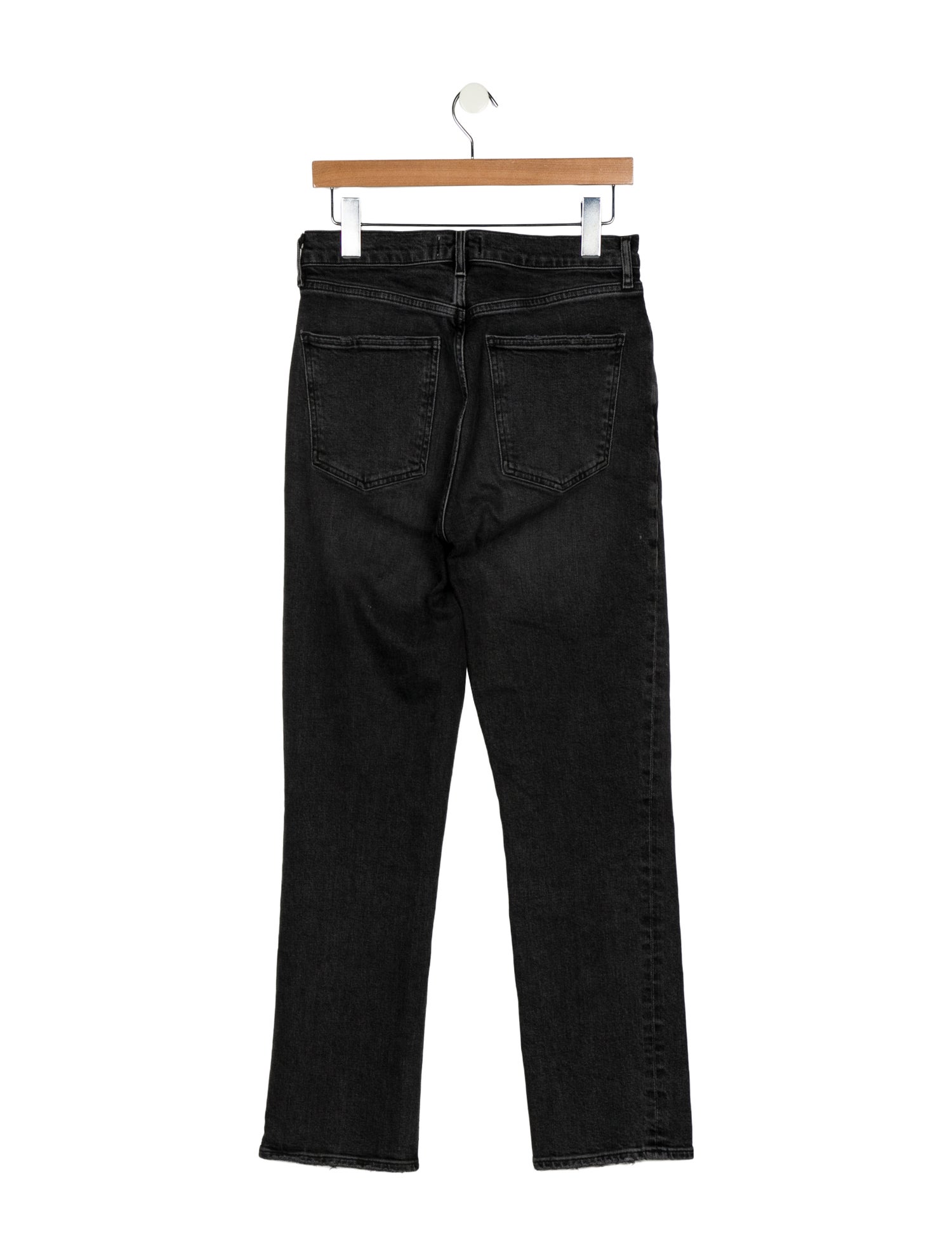 AGOLDE High-Rise Straight Leg Jeans