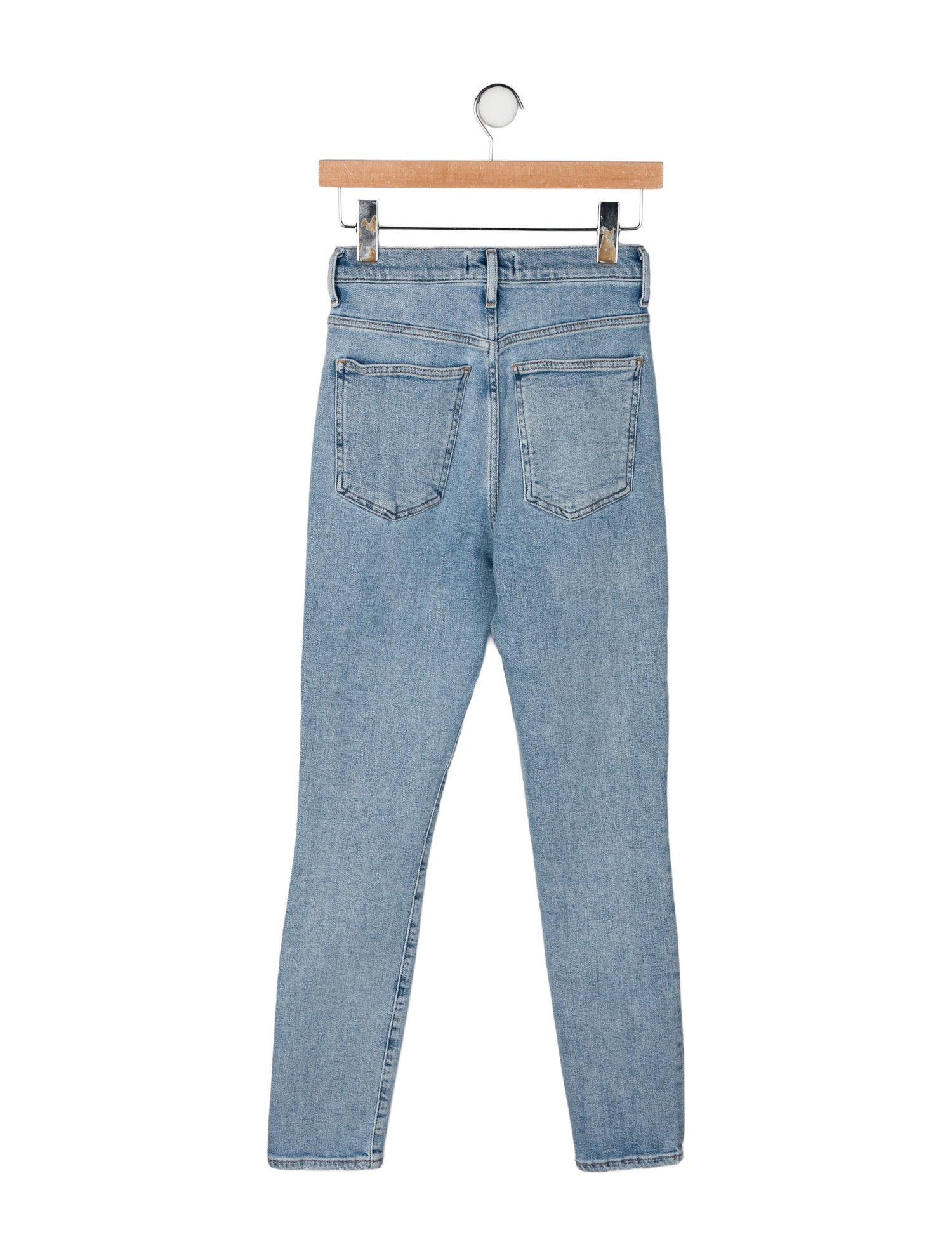 AGOLDE High-Rise Skinny Leg Jeans