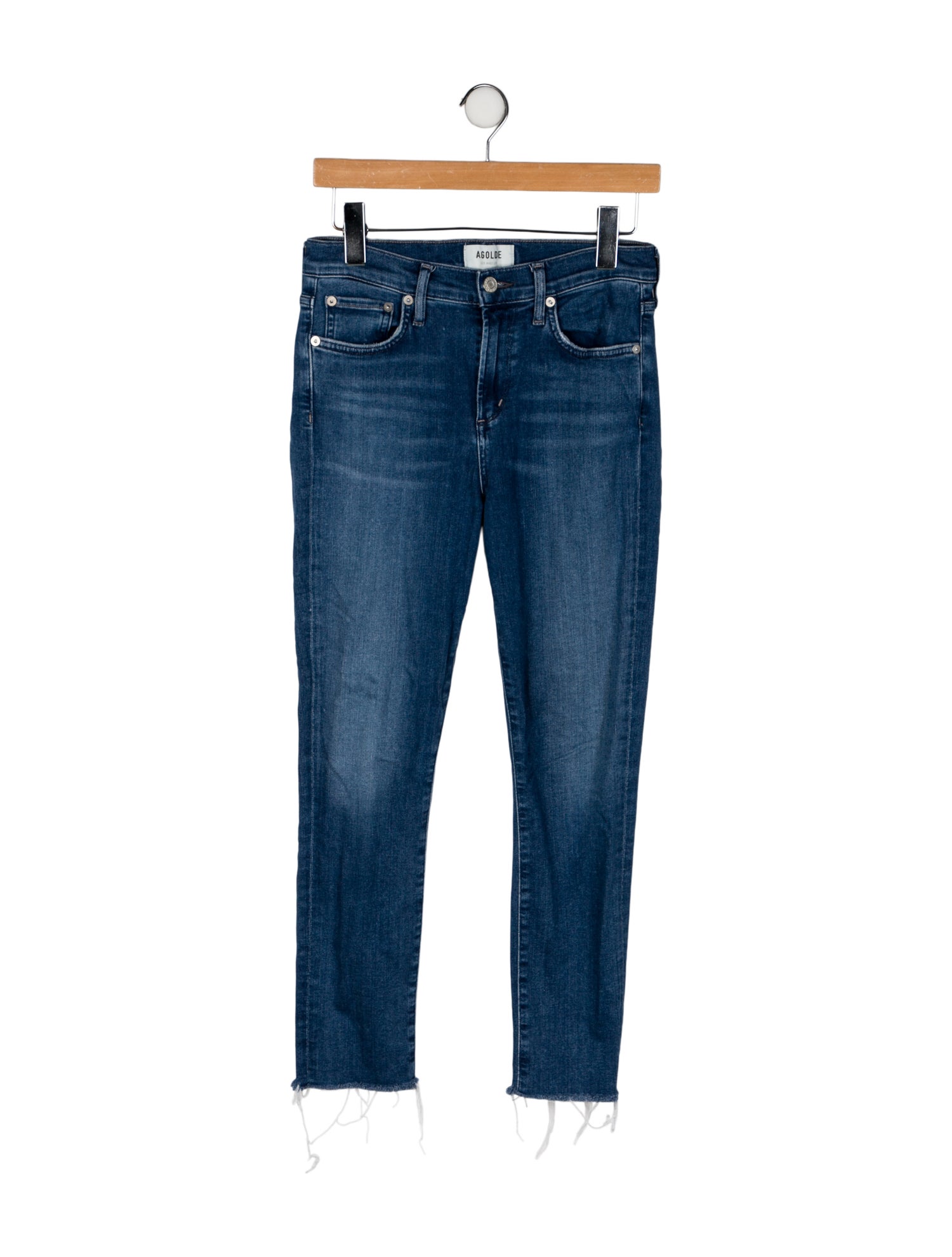 AGOLDE High-Rise Skinny Leg Jeans