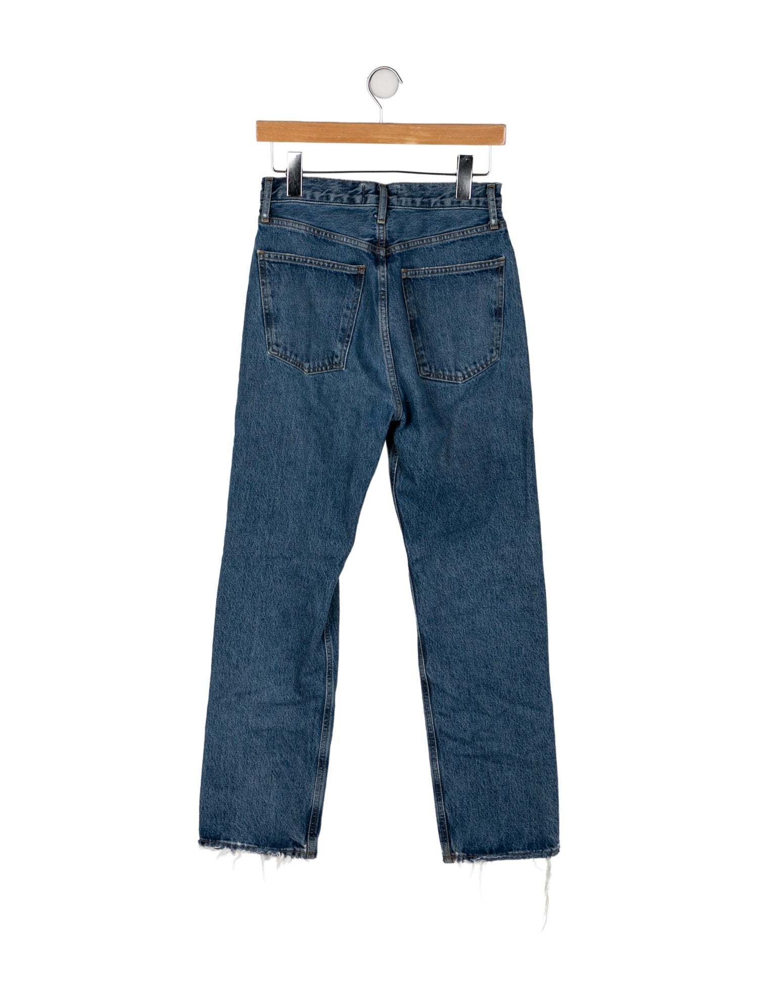 AGOLDE High-Rise Straight Leg Jeans
