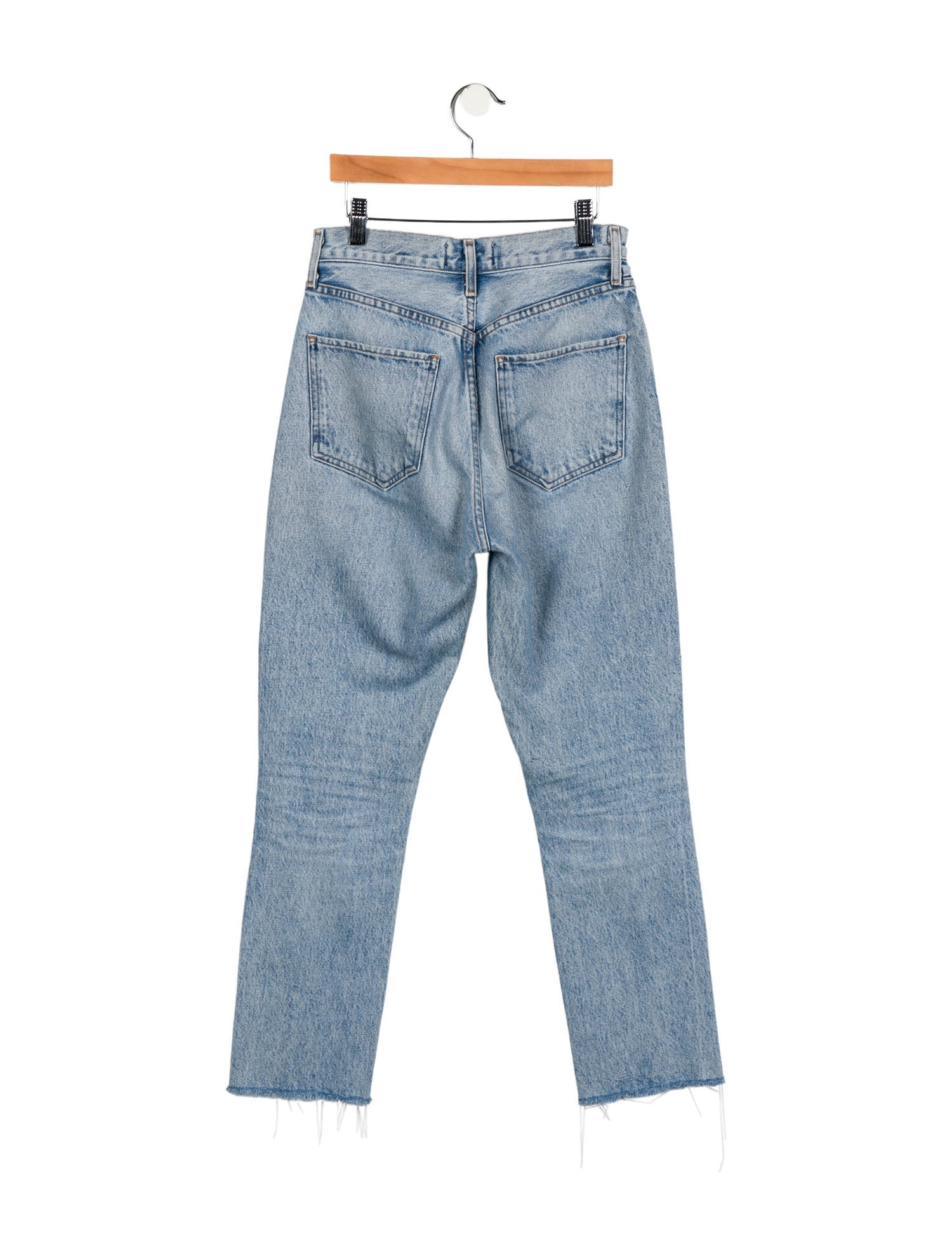 AGOLDE High-Rise Straight Leg Jeans