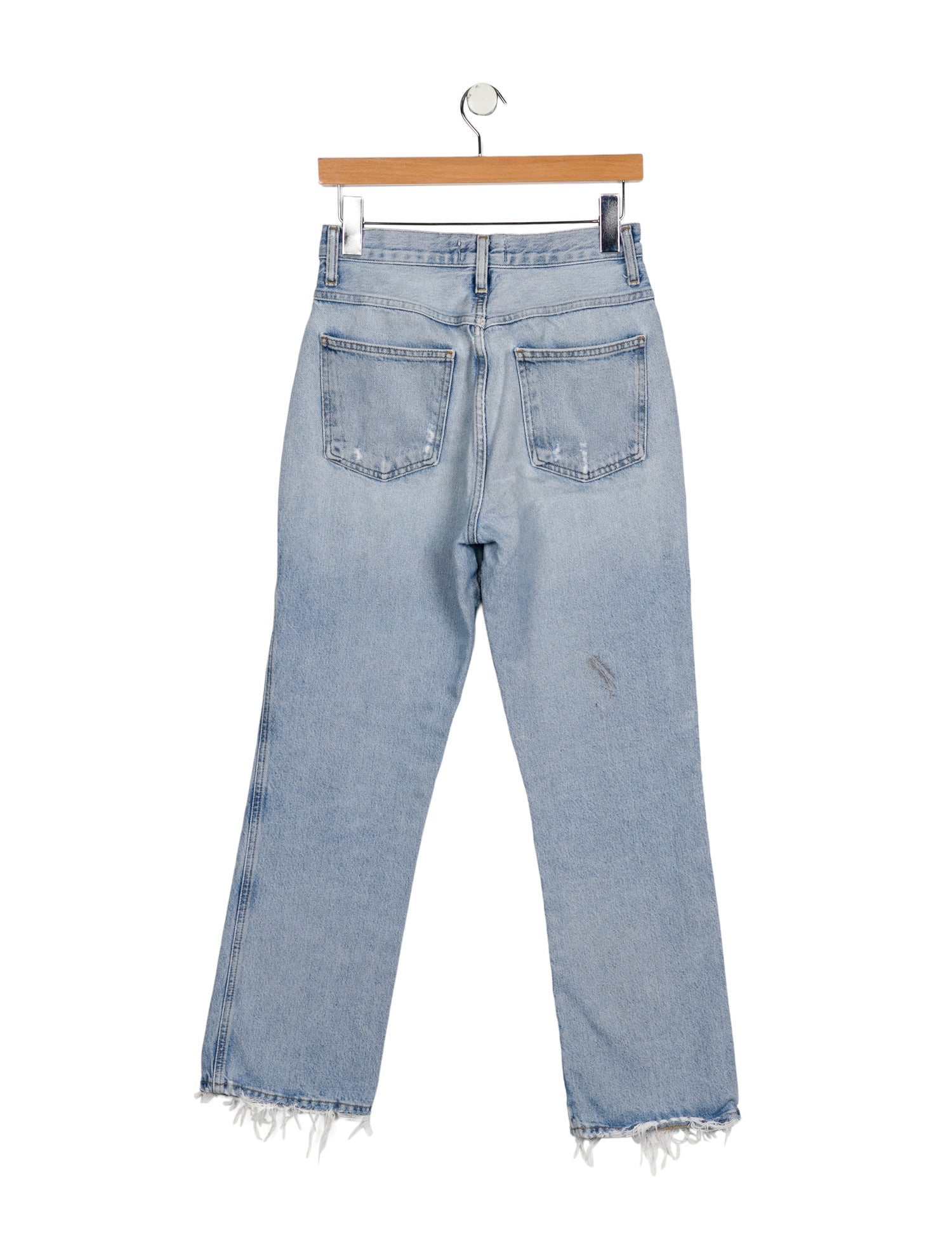 AGOLDE High-Rise Straight Leg Jeans