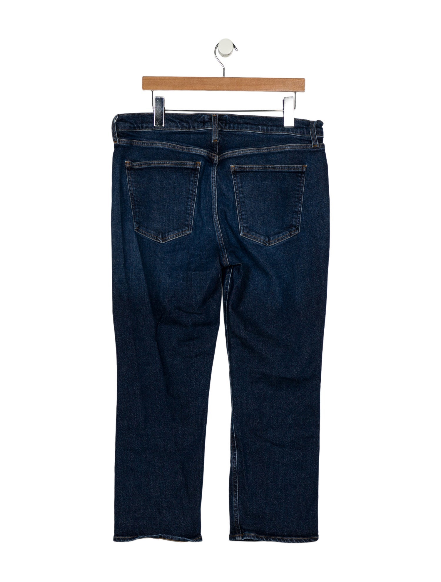 AGOLDE High-Rise Straight Leg Jeans