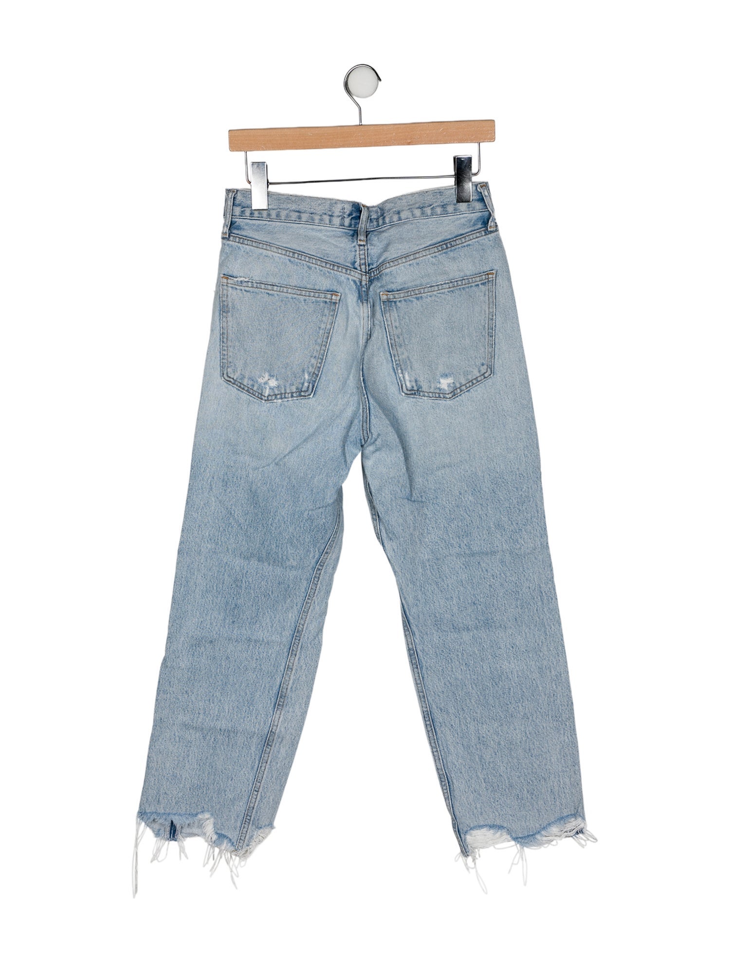 AGOLDE High-Rise Straight Leg Jeans