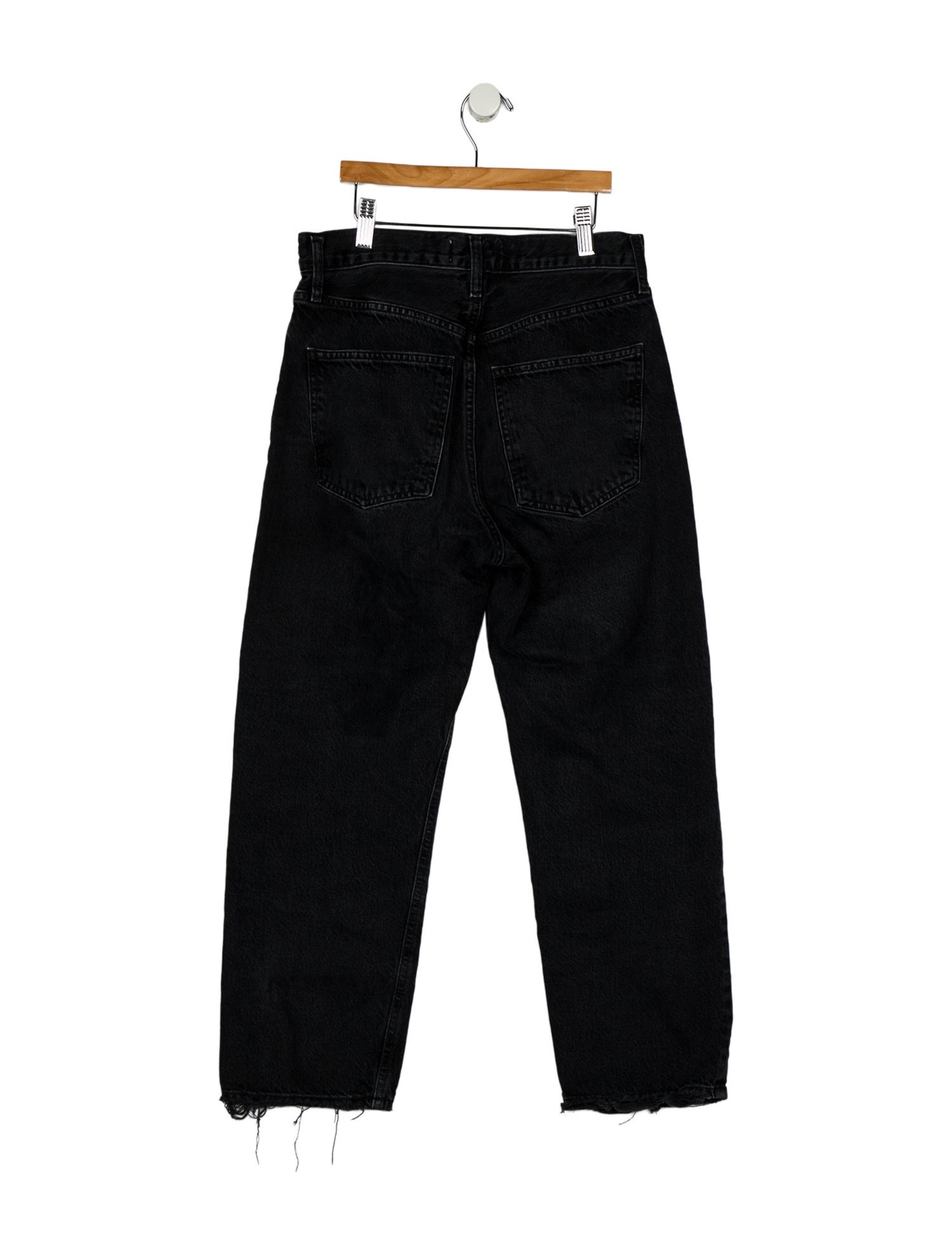 AGOLDE High-Rise Straight Leg Jeans