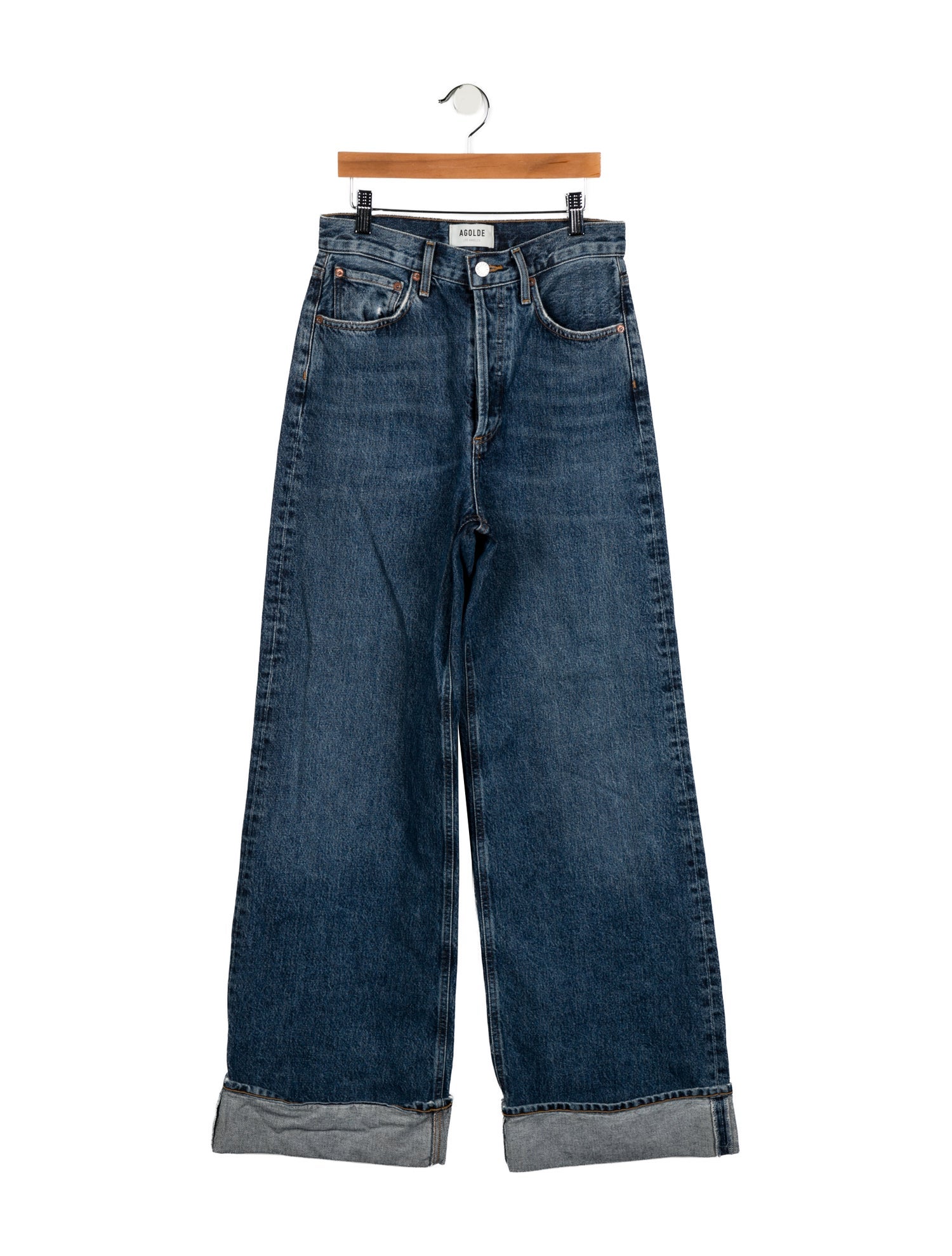 AGOLDE High-Rise Wide Leg Jeans