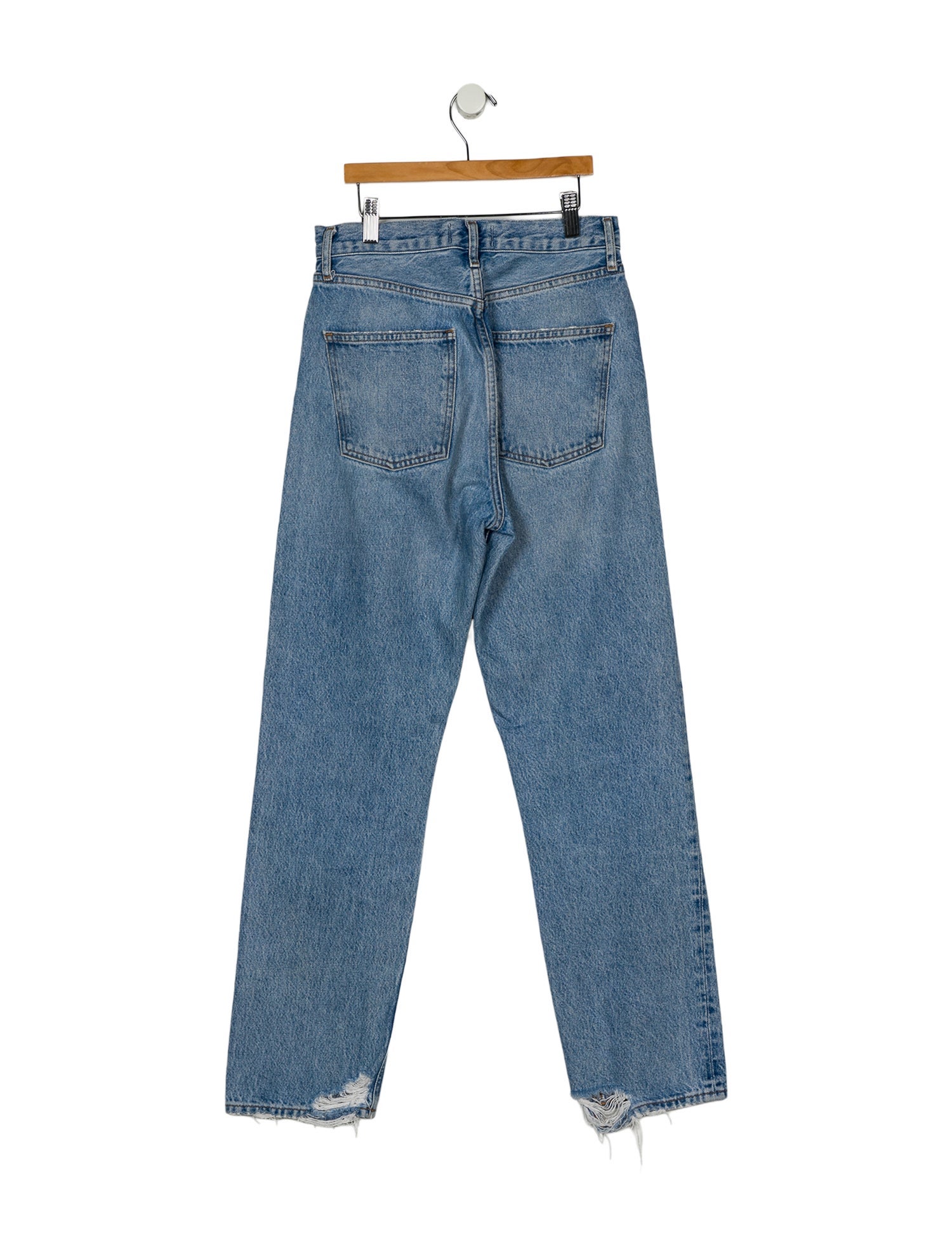 AGOLDE High-Rise Straight Leg Jeans