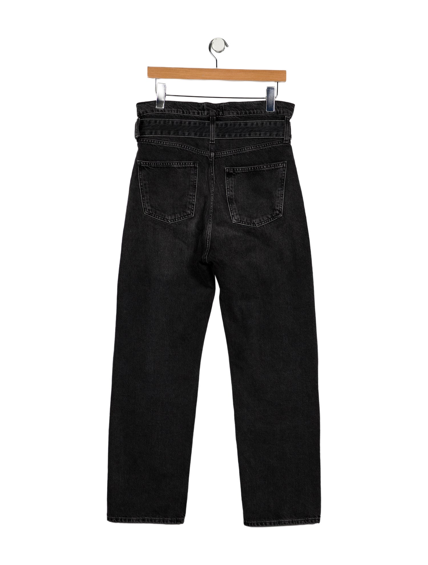 AGOLDE High-Rise Straight Leg Jeans