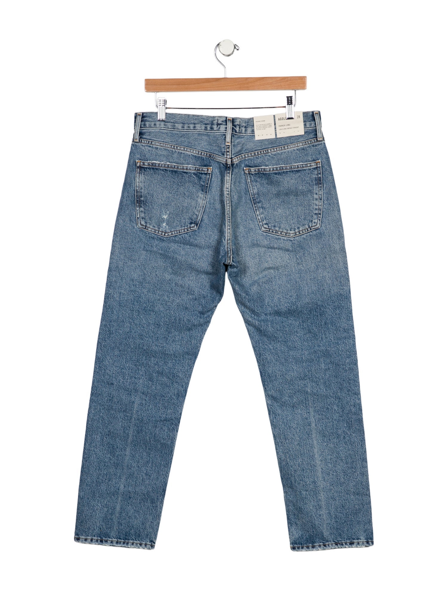 AGOLDE Mid-Rise Straight Leg Jeans w/ Tags
