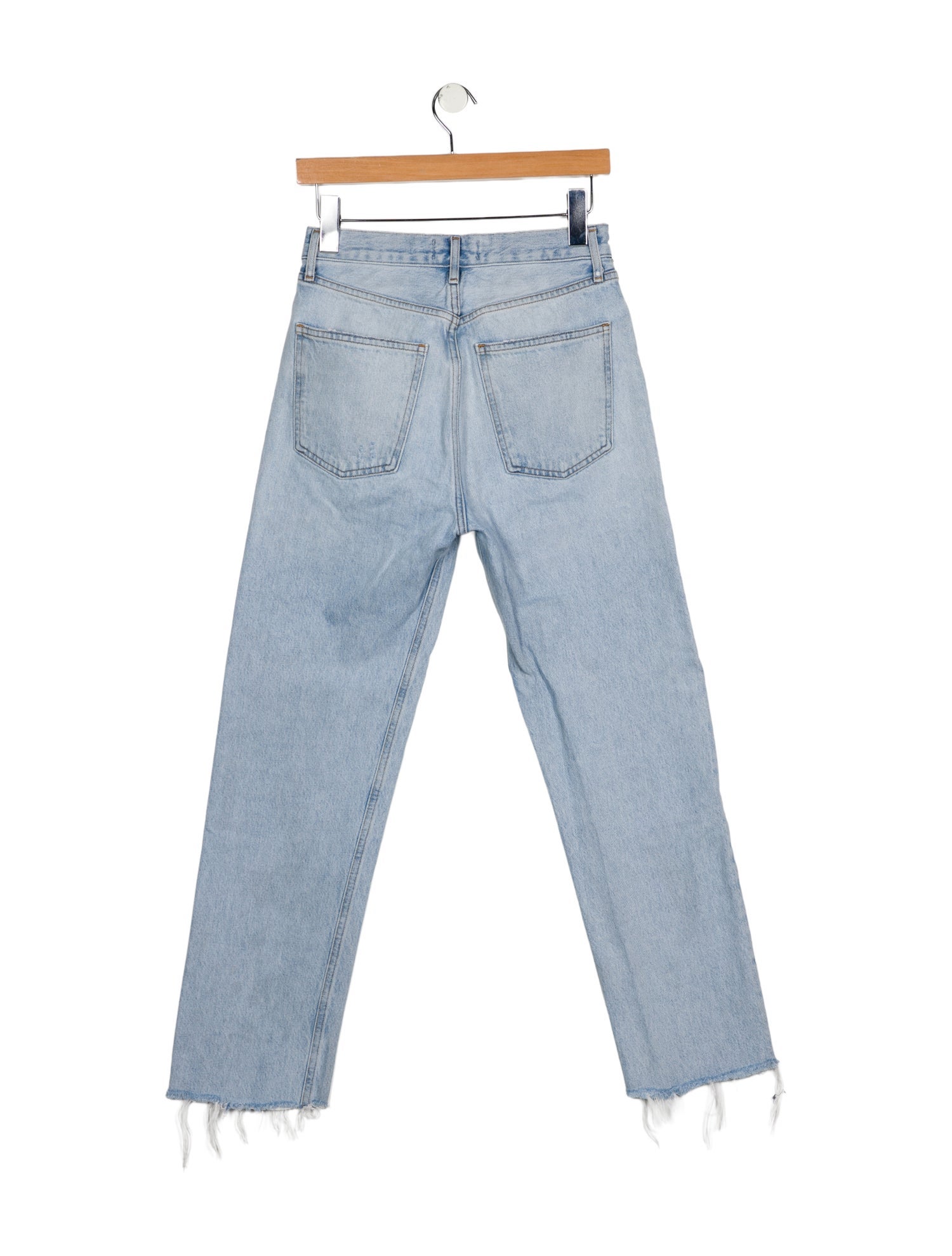 AGOLDE High-Rise Straight Leg Jeans