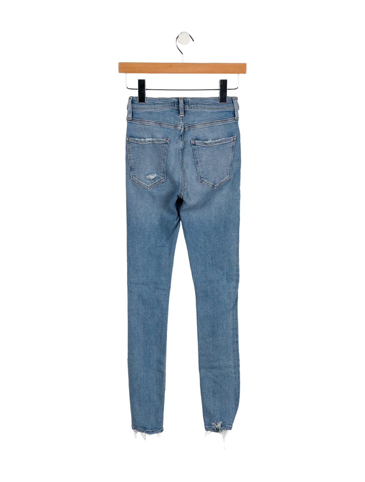 AGOLDE Mid-Rise Skinny Leg Jeans