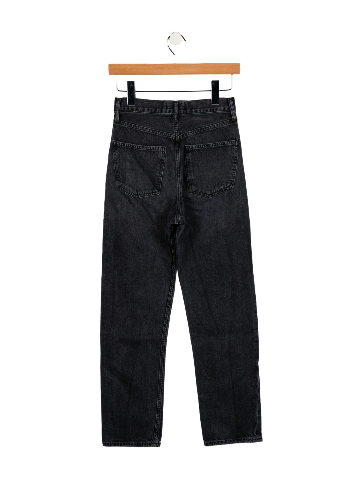 AGOLDE High-Rise Straight Leg Jeans