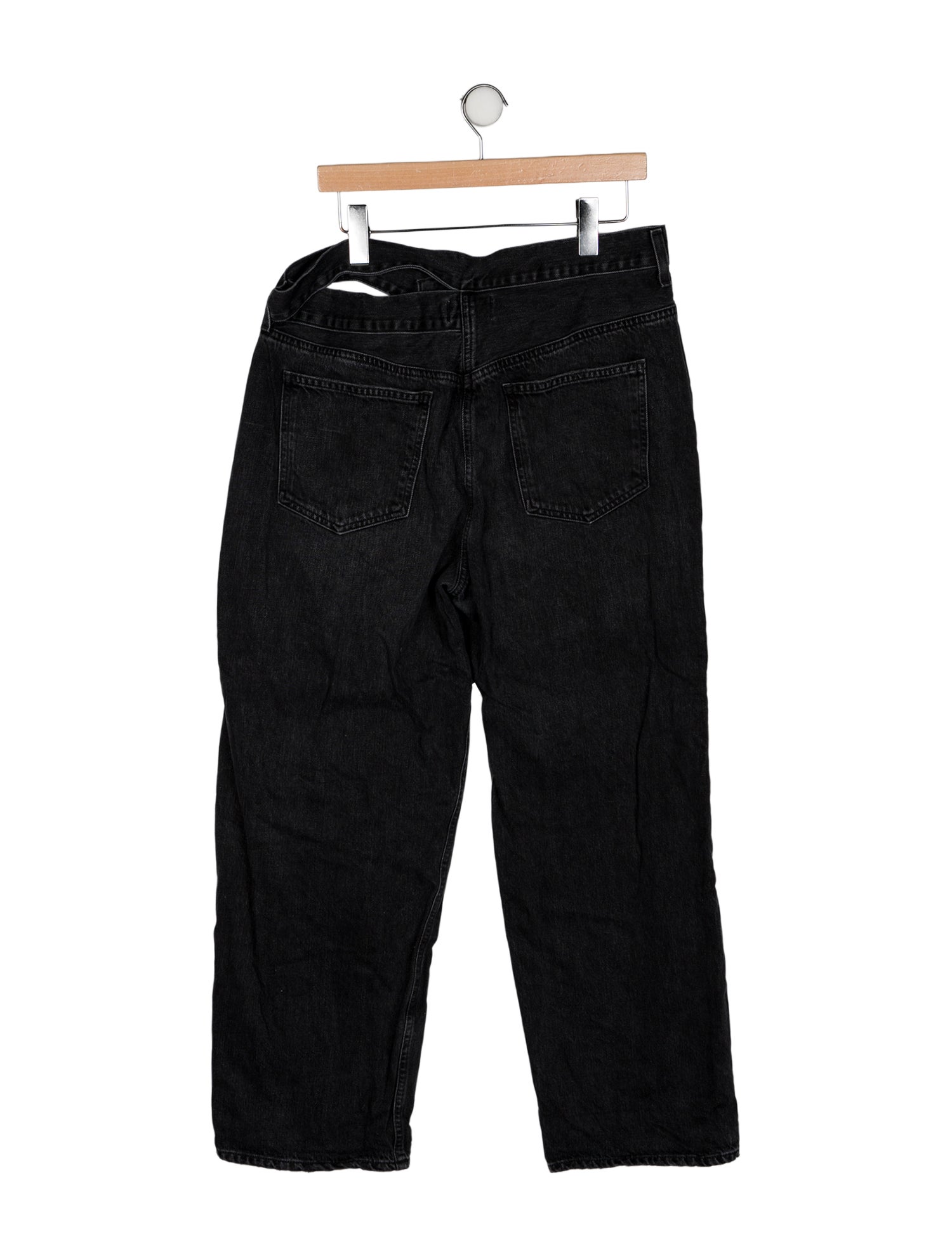 AGOLDE Mid-Rise Straight Leg Jeans