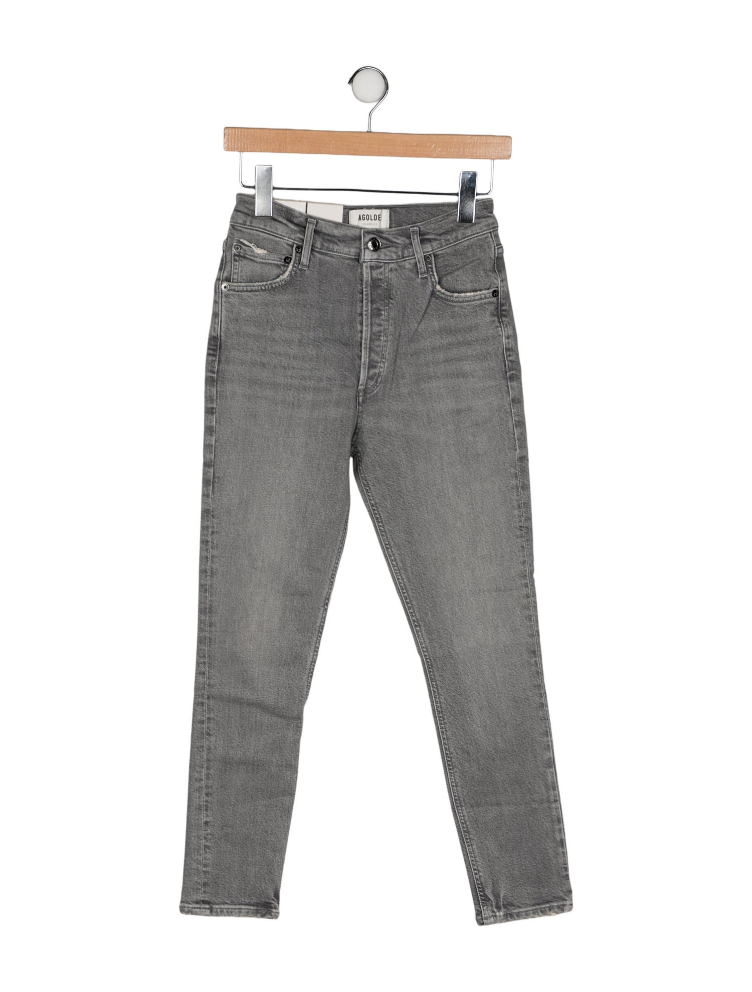 AGOLDE High-Rise Skinny Leg Jeans
