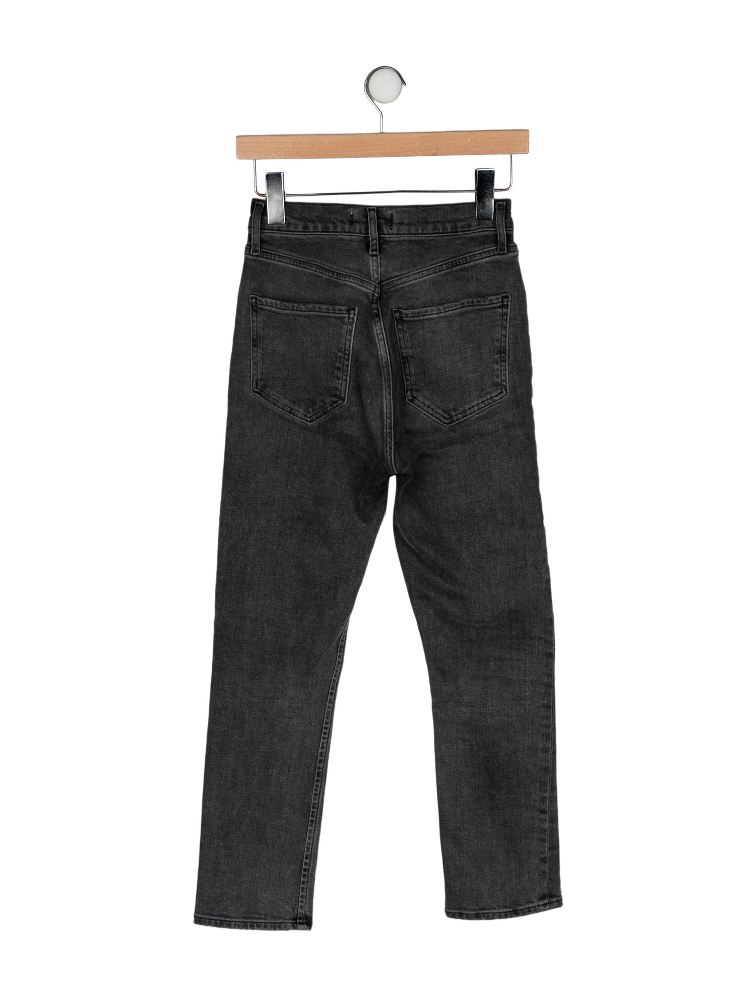 AGOLDE Mid-Rise Skinny Leg Jeans