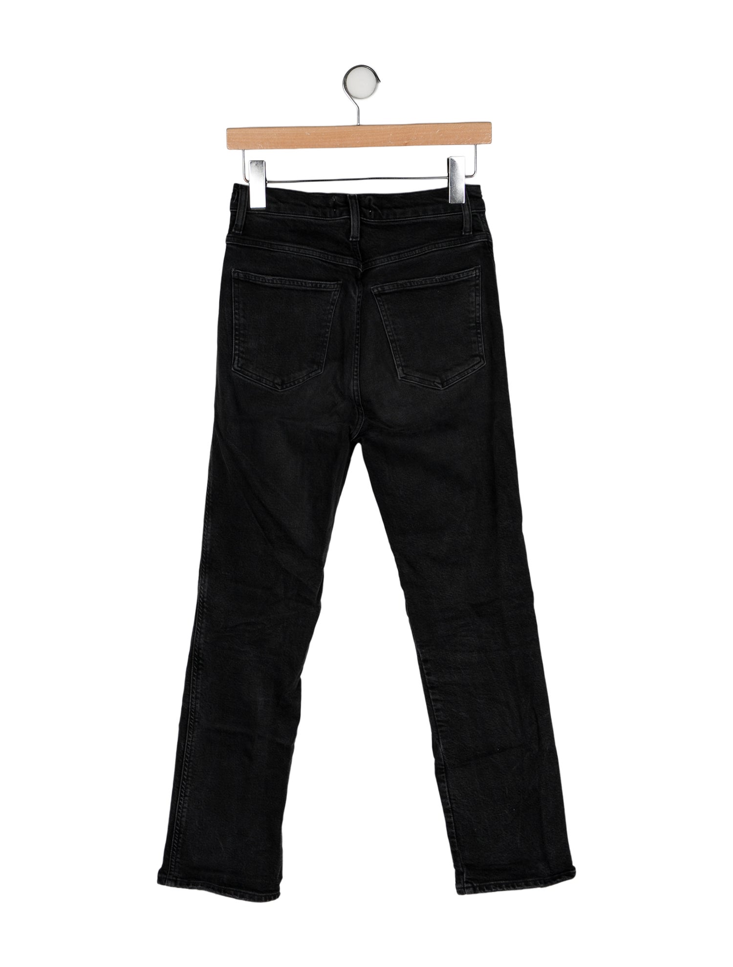 AGOLDE High-Rise Straight Leg Jeans