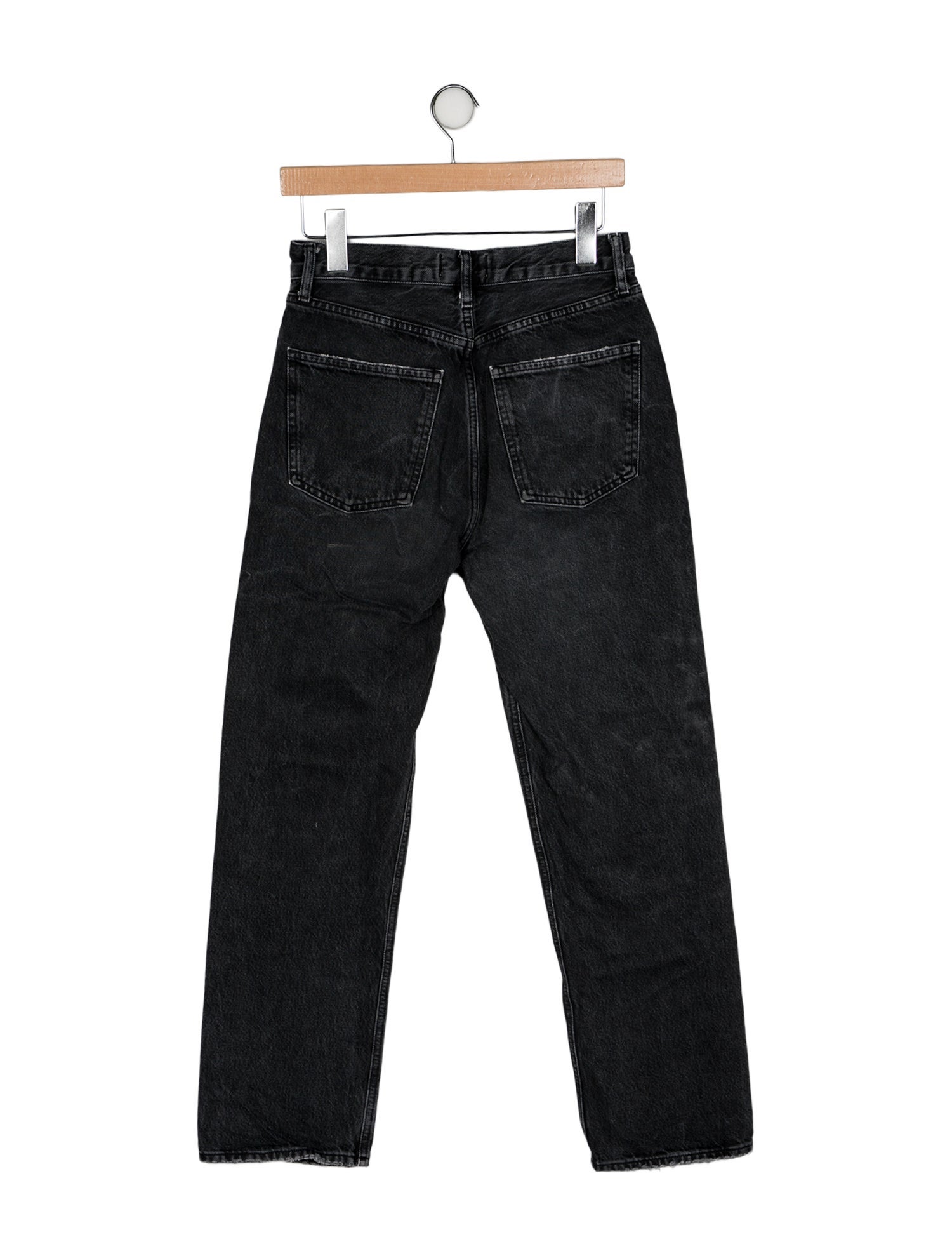 AGOLDE High-Rise Straight Leg Jeans