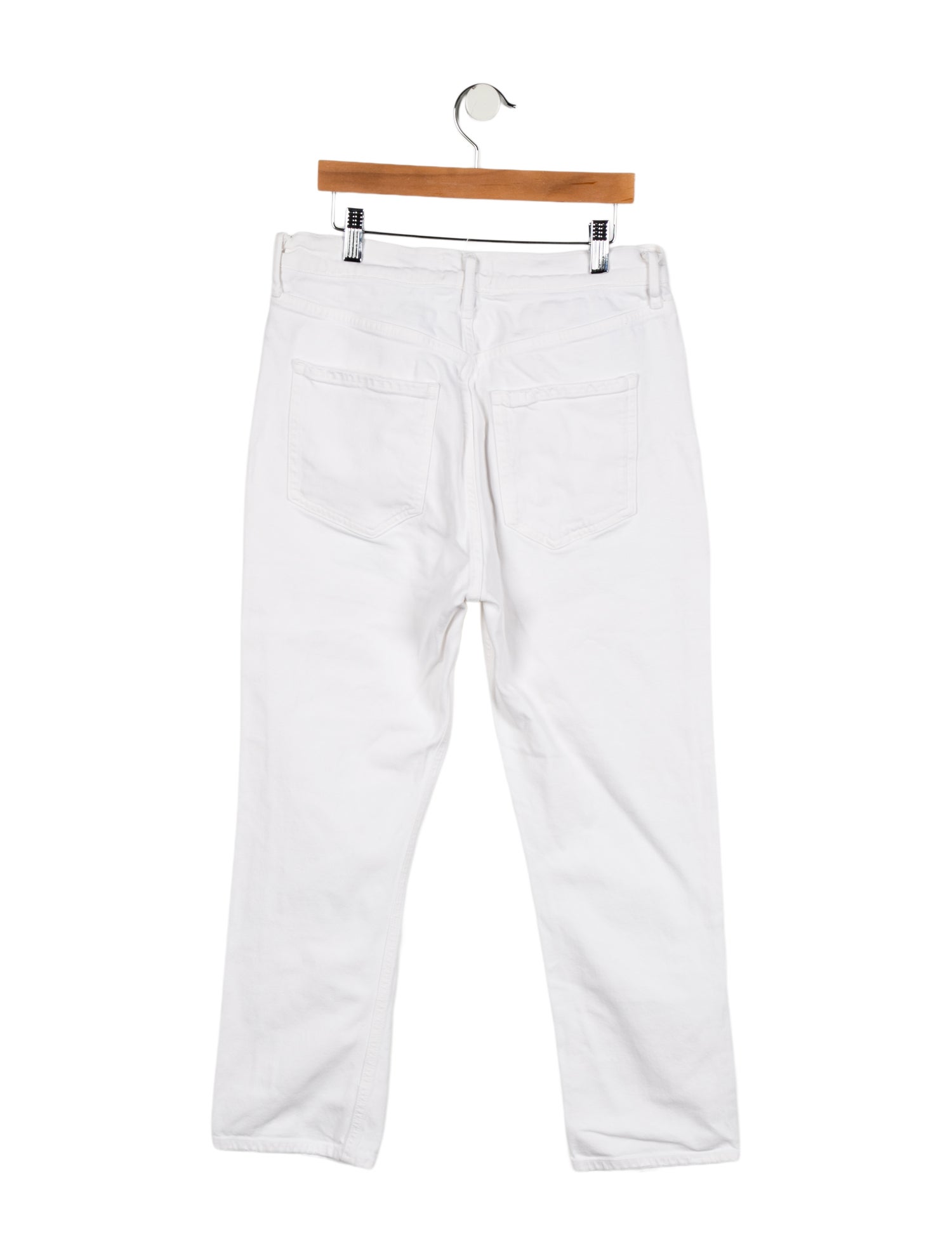 AGOLDE High-Rise Straight Leg Jeans