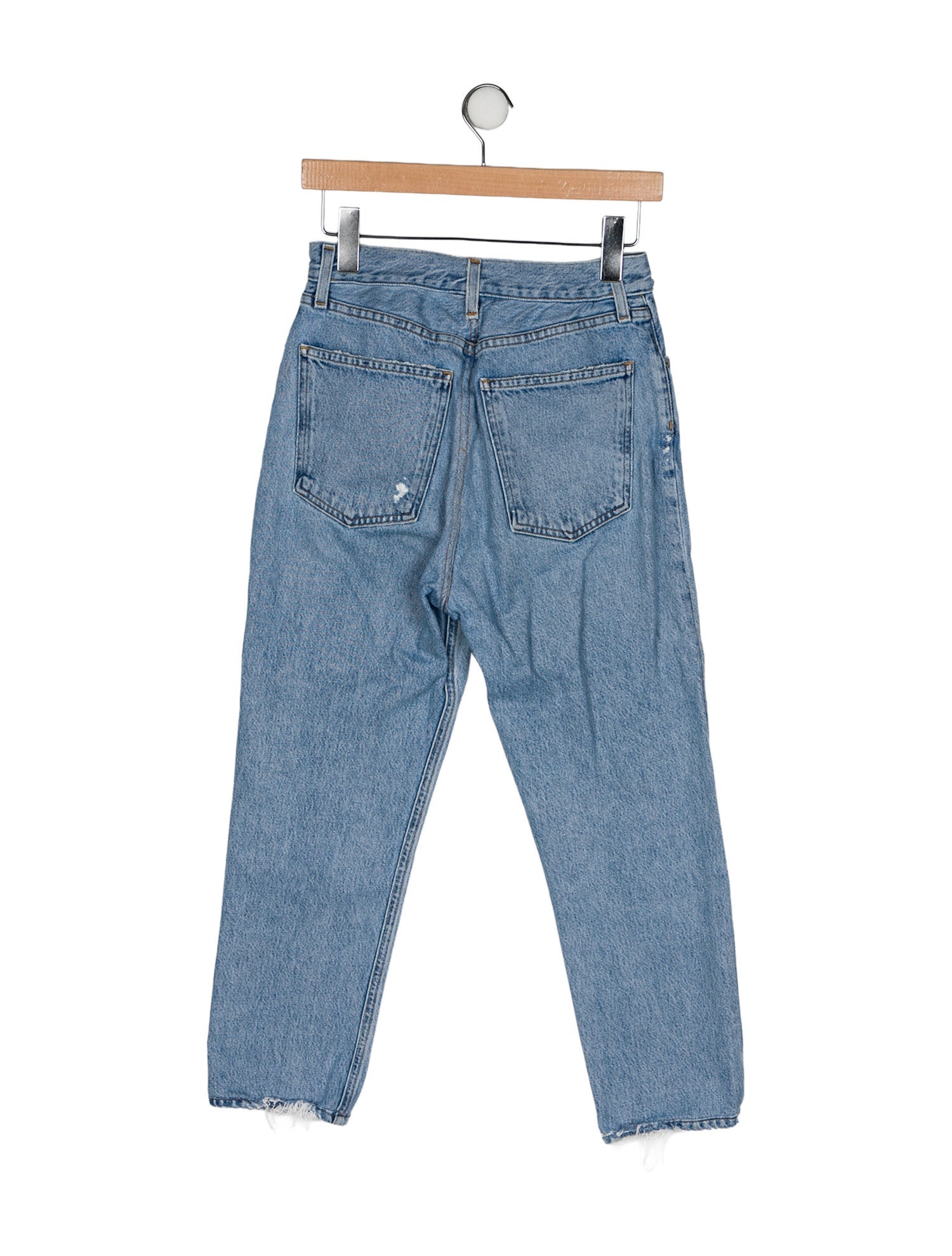 AGOLDE High-Rise Straight Leg Jeans