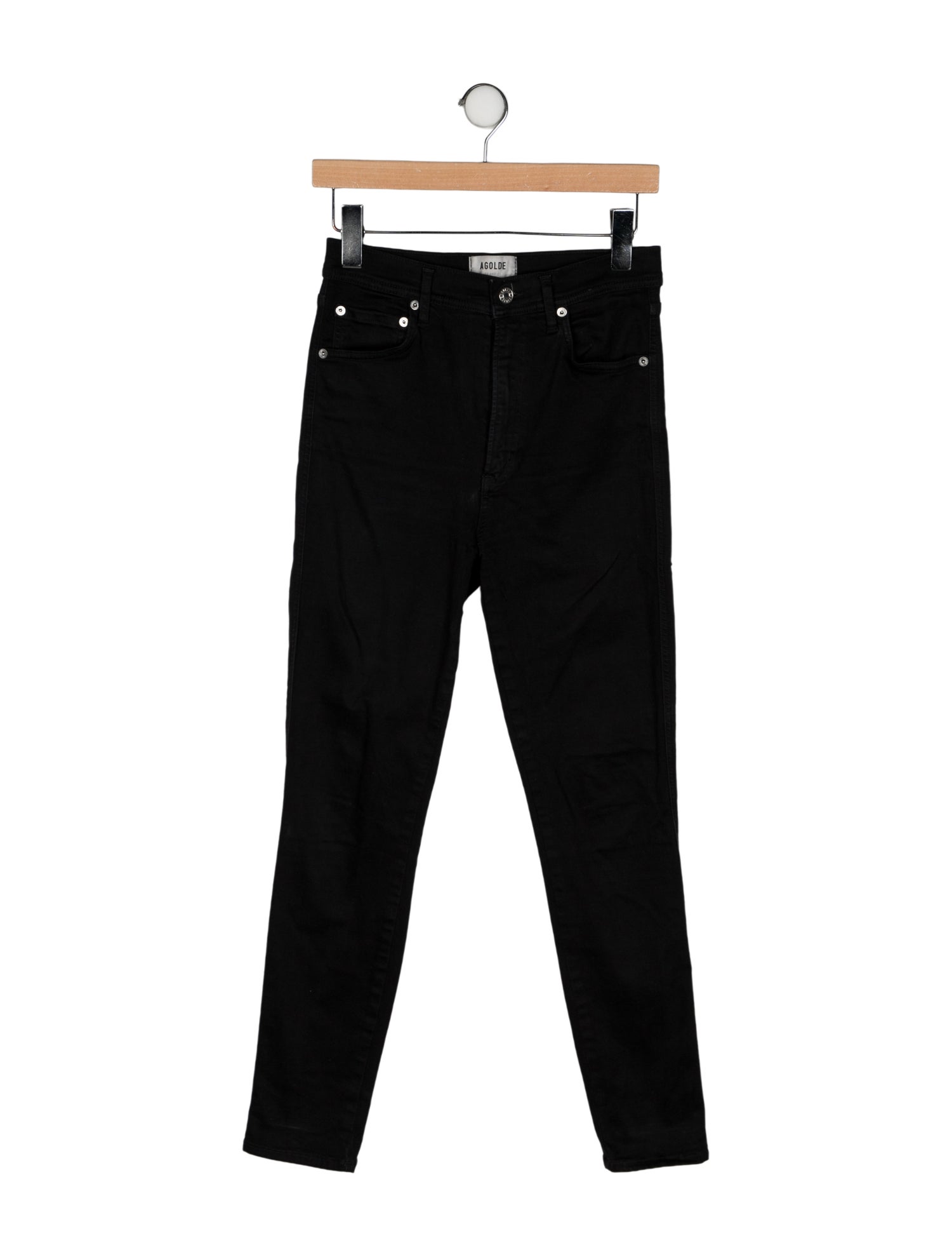 AGOLDE High-Rise Skinny Leg Jeans