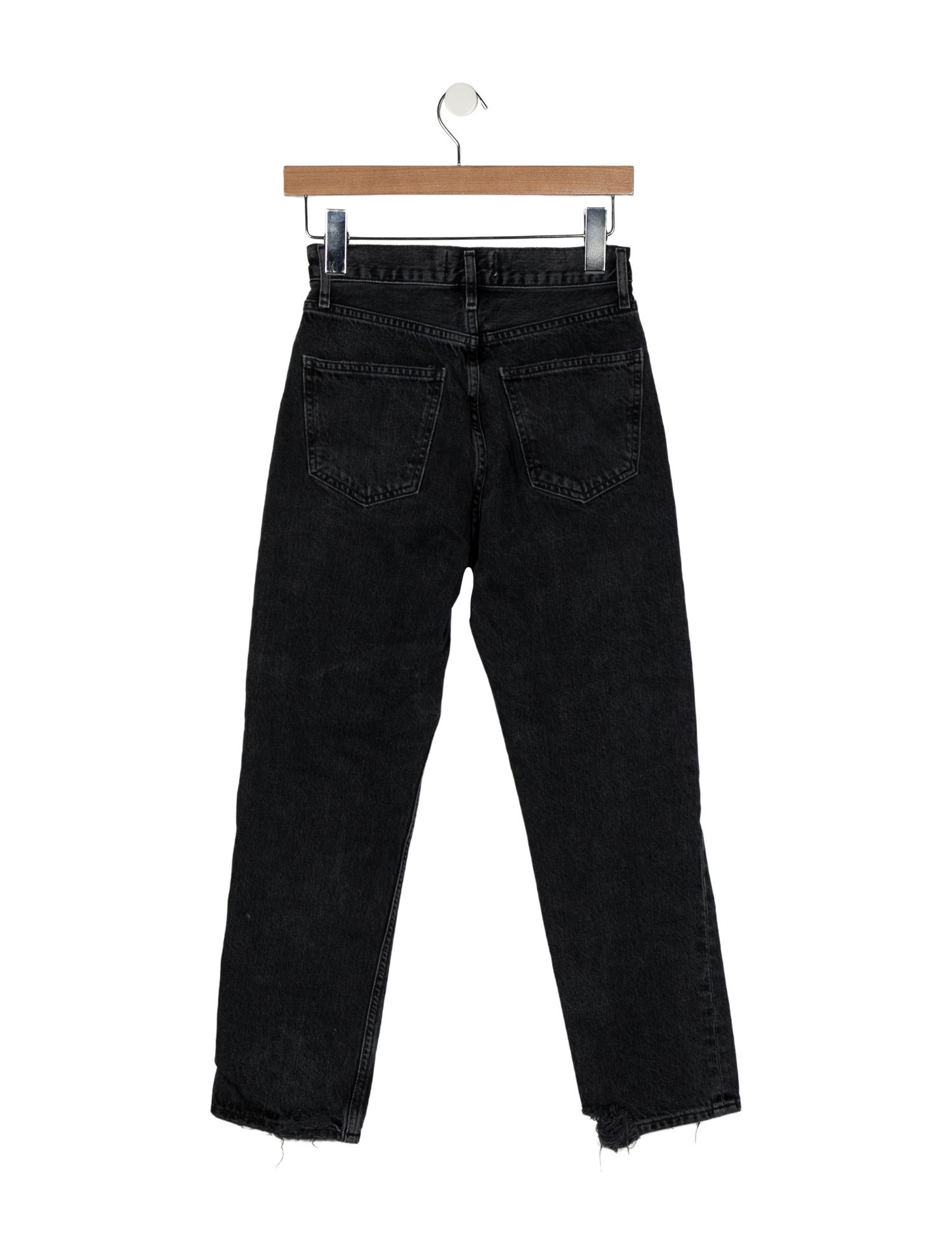 AGOLDE Mid-Rise Straight Leg Jeans