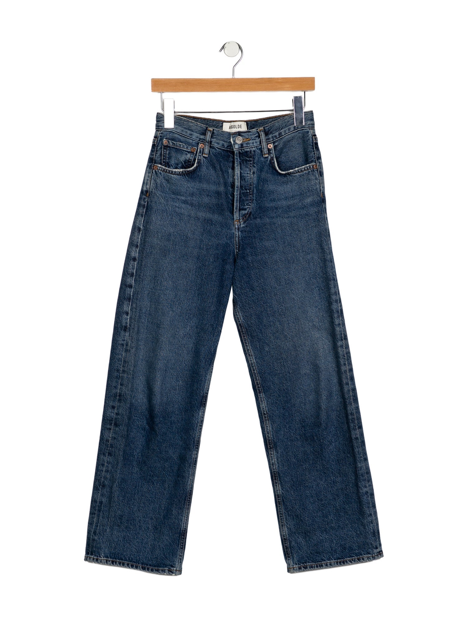 AGOLDE High-Rise Wide Leg Jeans