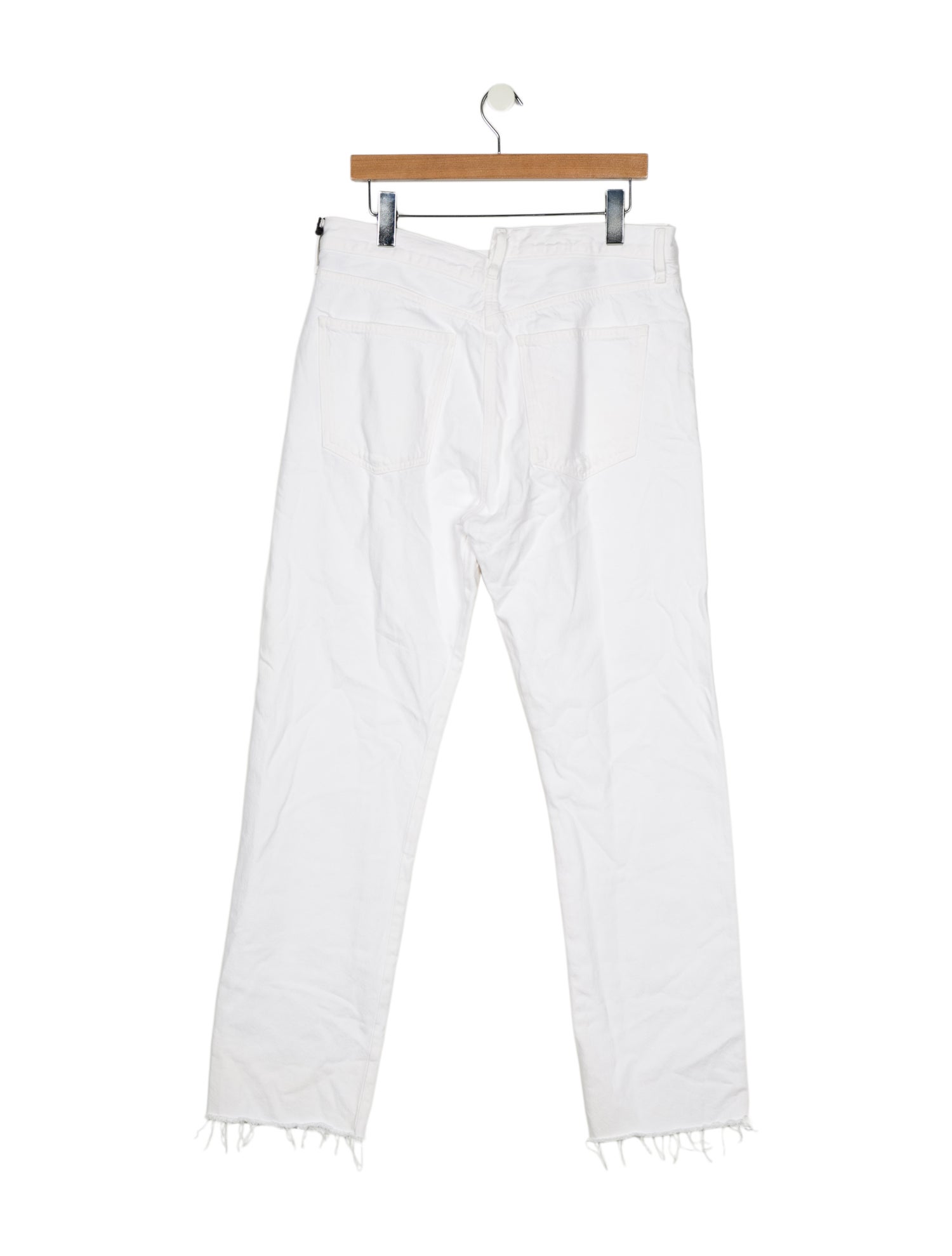 AGOLDE High-Rise Straight Leg Jeans