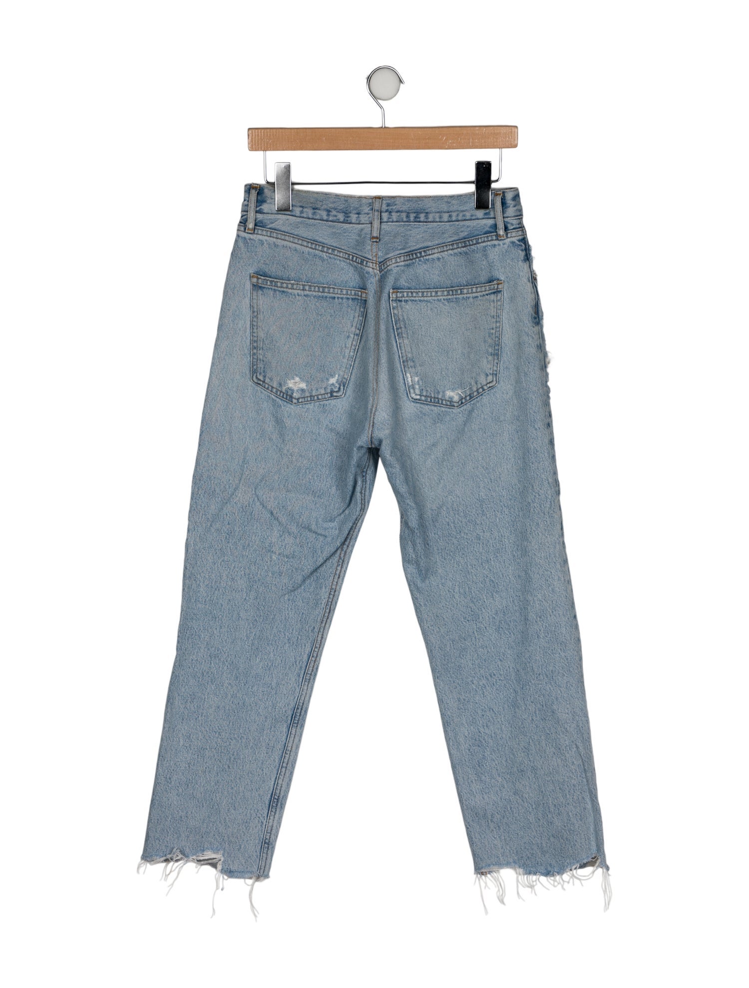 AGOLDE High-Rise Straight Leg Jeans