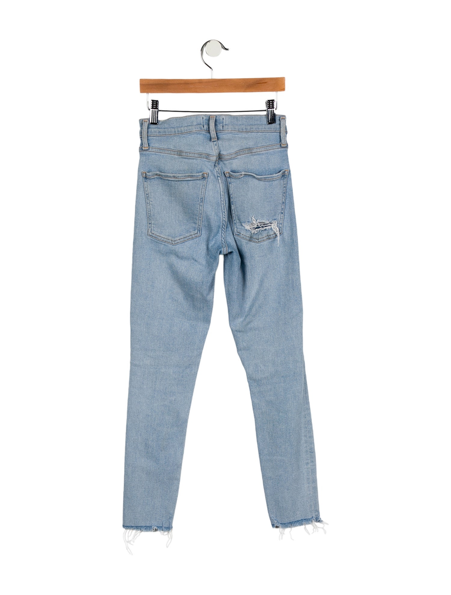 AGOLDE Mid-Rise Skinny Leg Jeans