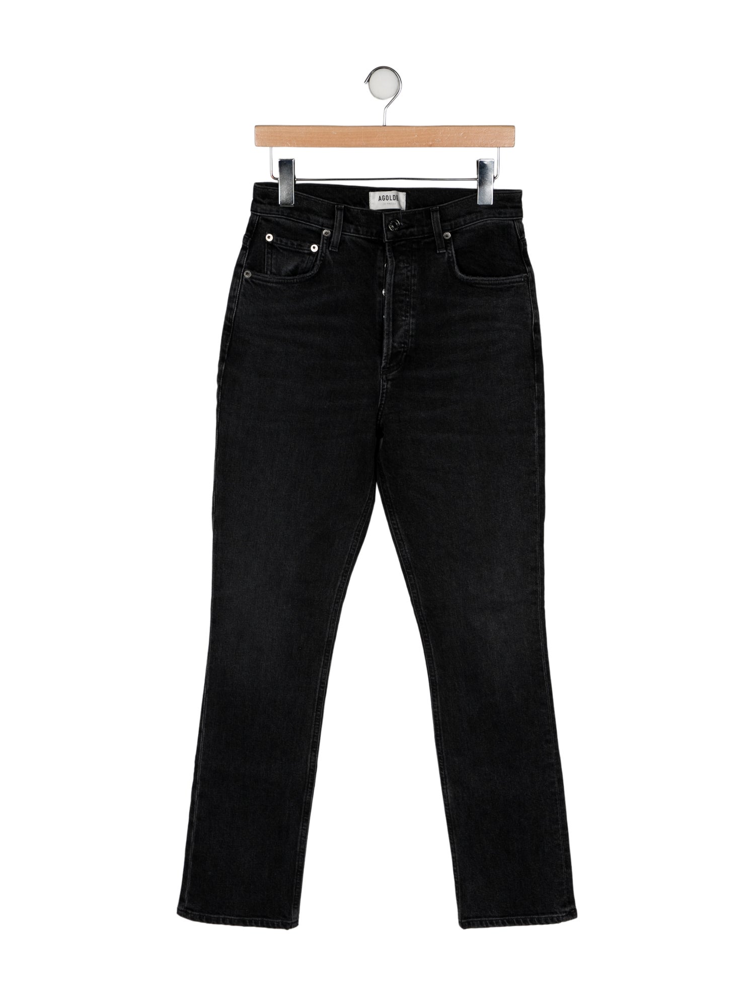 AGOLDE High-Rise Straight Leg Jeans