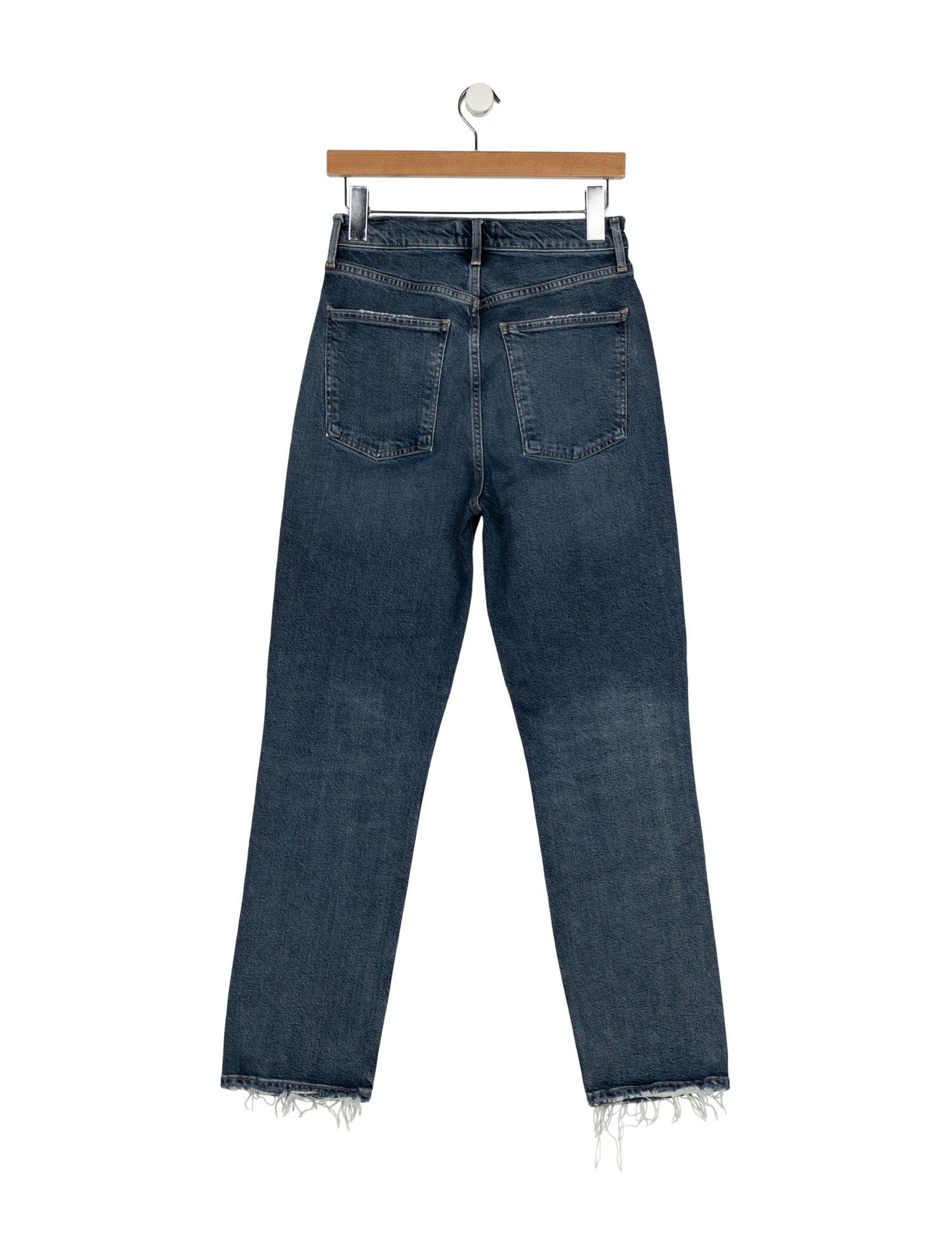 AGOLDE Mid-Rise Straight Leg Jeans