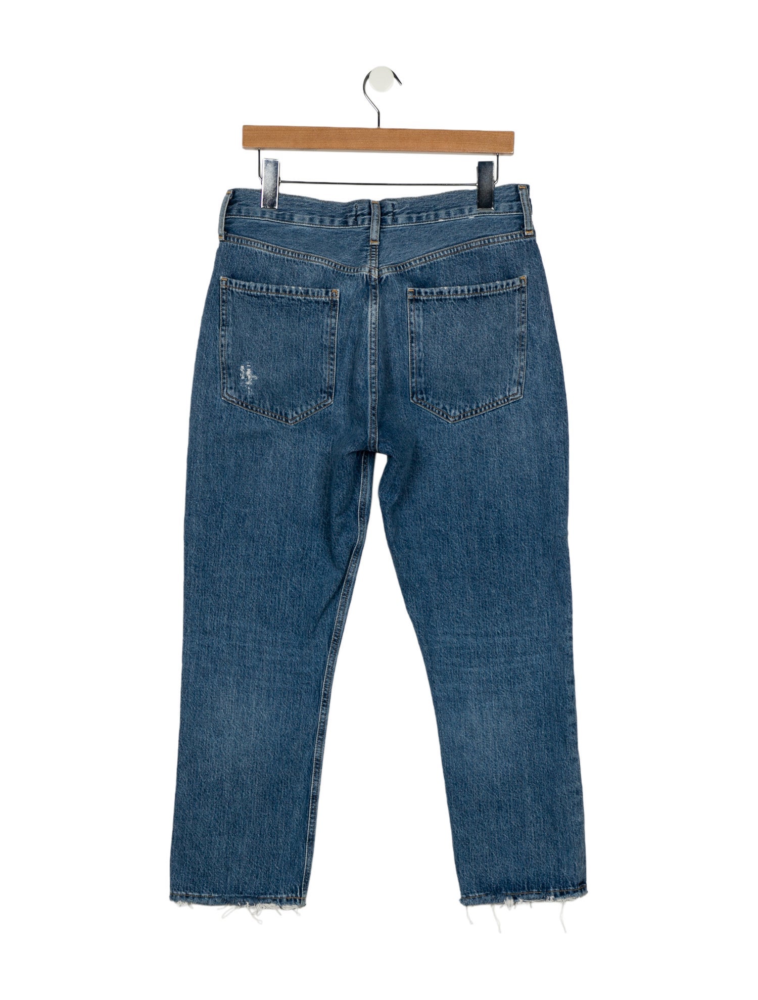 AGOLDE High-Rise Straight Leg Jeans