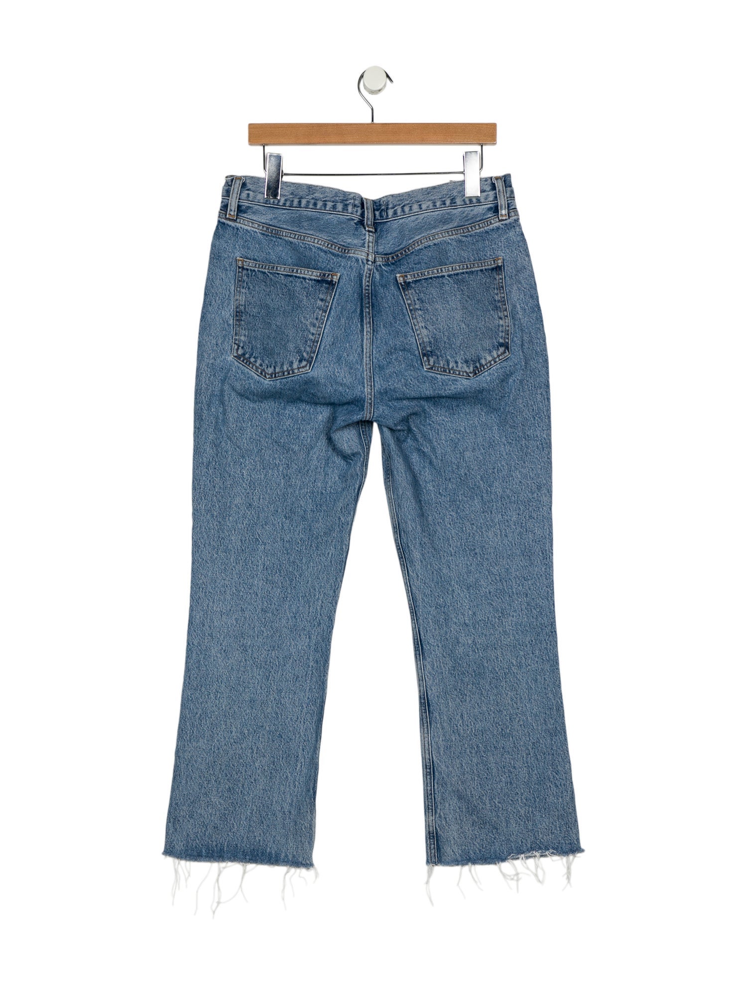 AGOLDE Mid-Rise Wide Leg Jeans