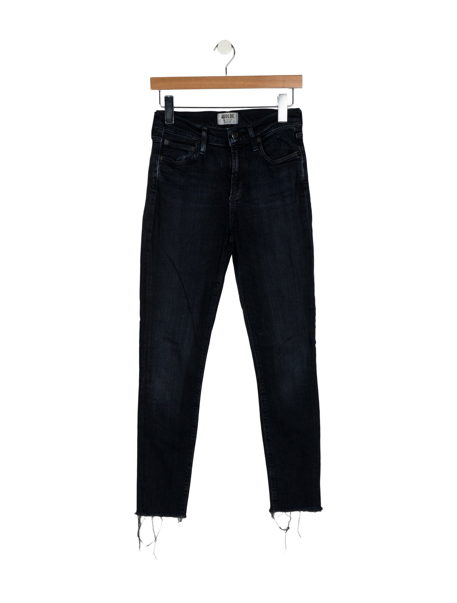 AGOLDE Mid-Rise Skinny Leg Jeans