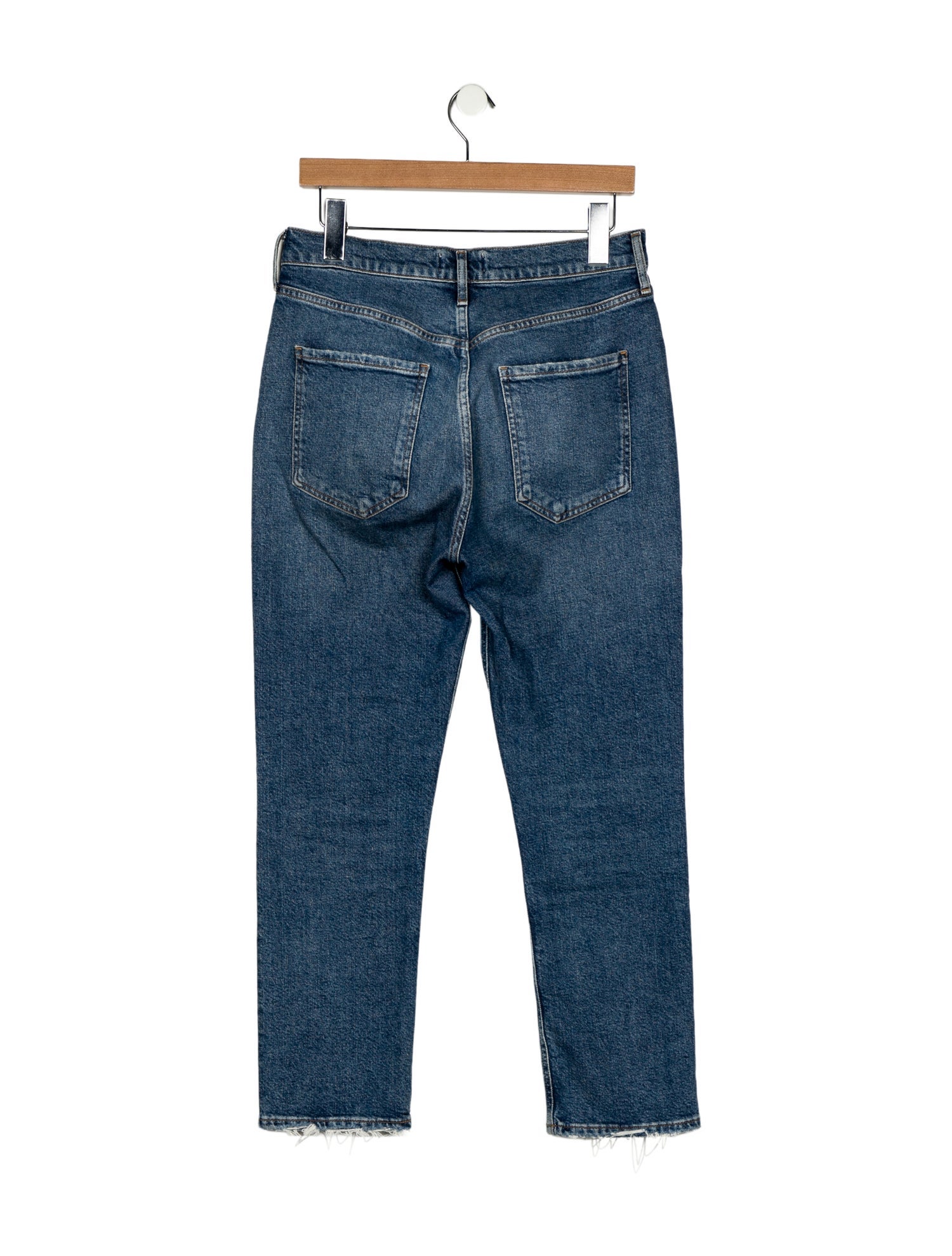 AGOLDE High-Rise Straight Leg Jeans