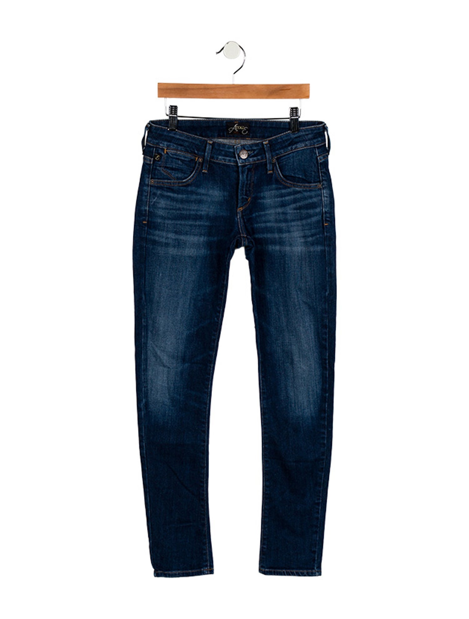 AGOLDE Low-Rise Skinny Leg Jeans