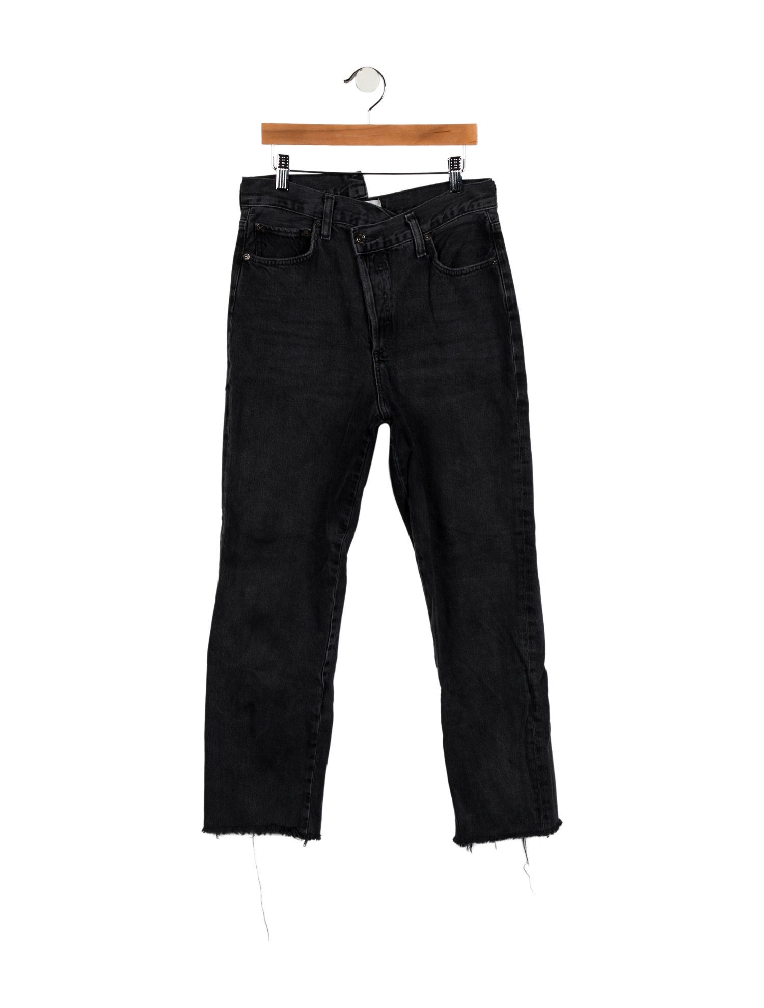 AGOLDE High-Rise Straight Leg Jeans