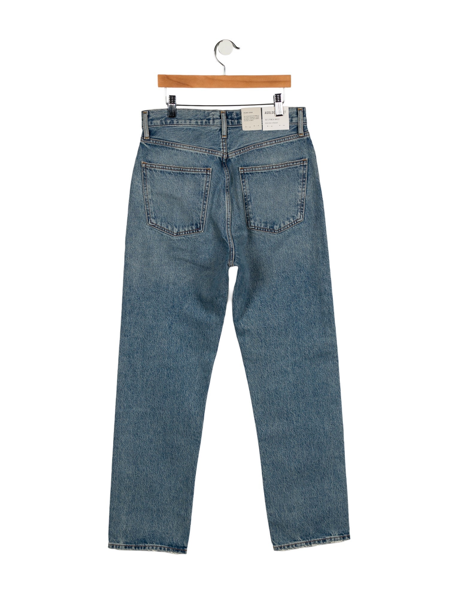 AGOLDE High-Rise Straight Leg Jeans w/ Tags