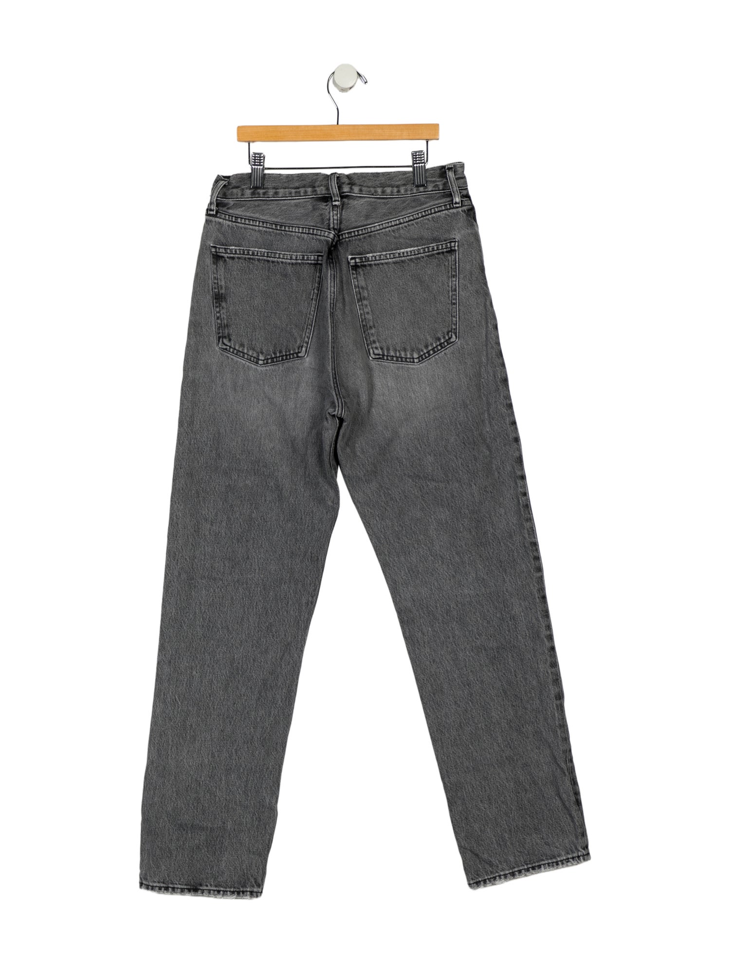 AGOLDE High-Rise Straight Leg Jeans