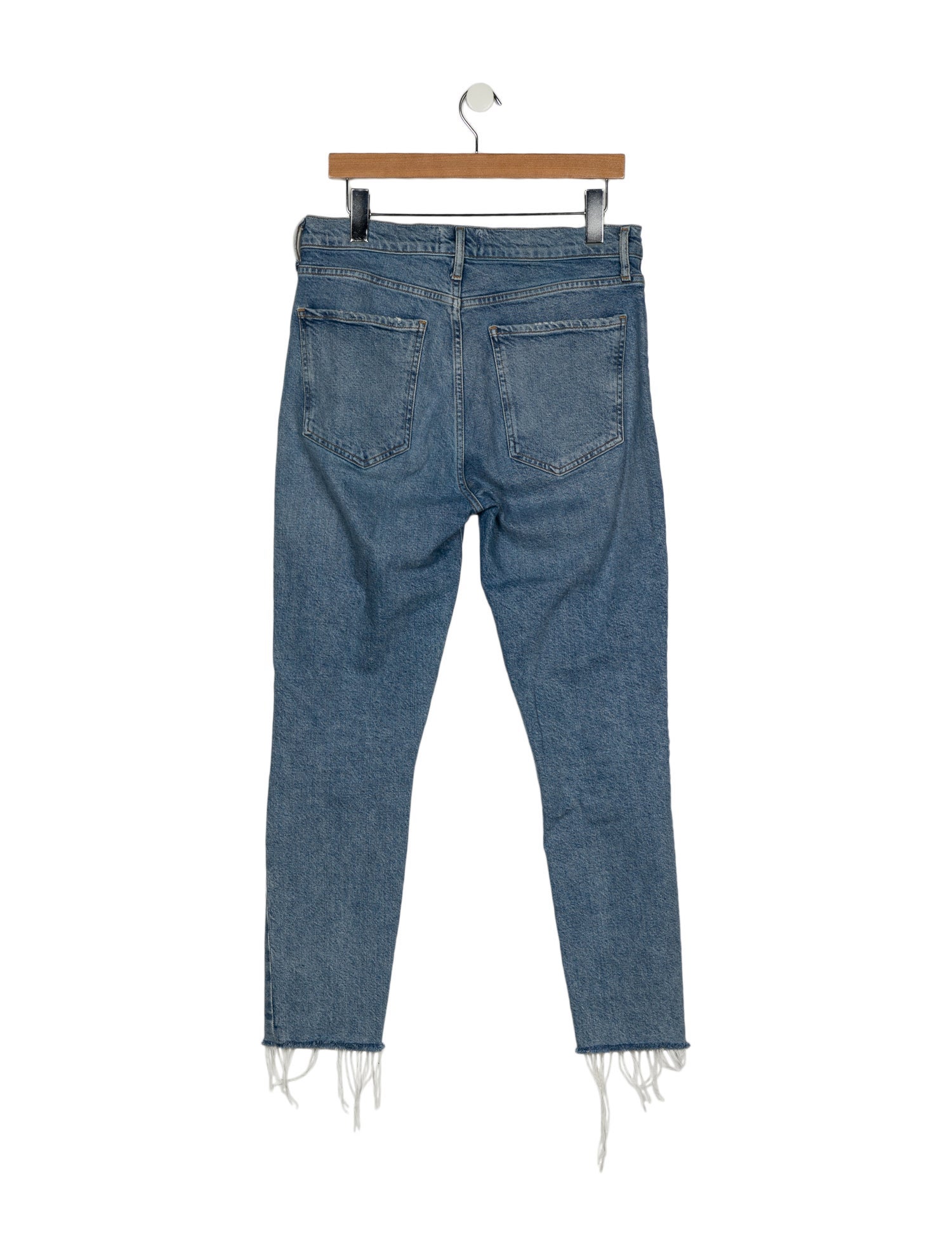 AGOLDE High-Rise Straight Leg Jeans