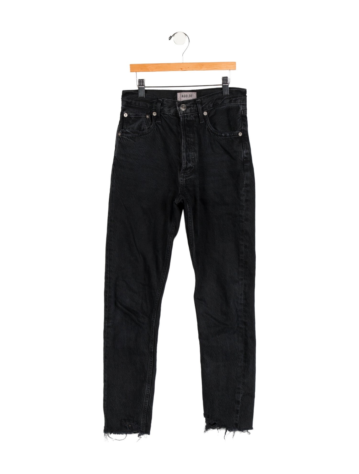 AGOLDE Mid-Rise Skinny Leg Jeans